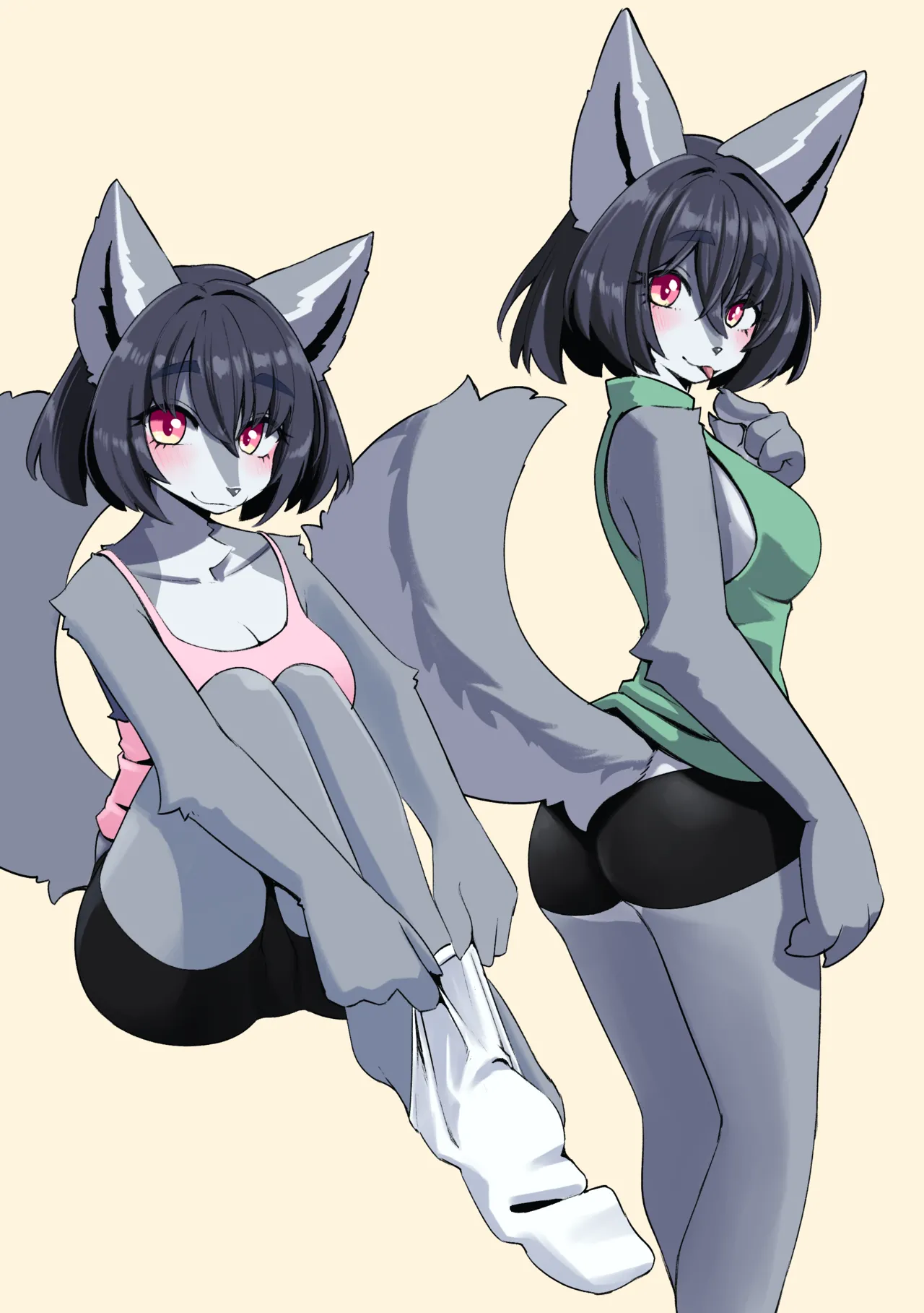 [UnoUsaya (Uno Usaya)] Gray Dog Girl 图片编号 2