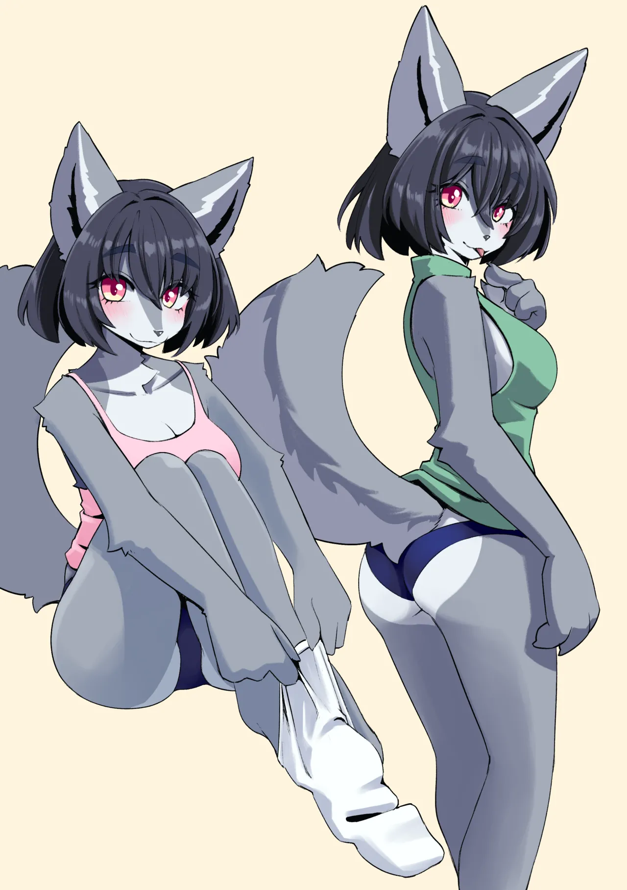 [UnoUsaya (Uno Usaya)] Gray Dog Girl 图片编号 3