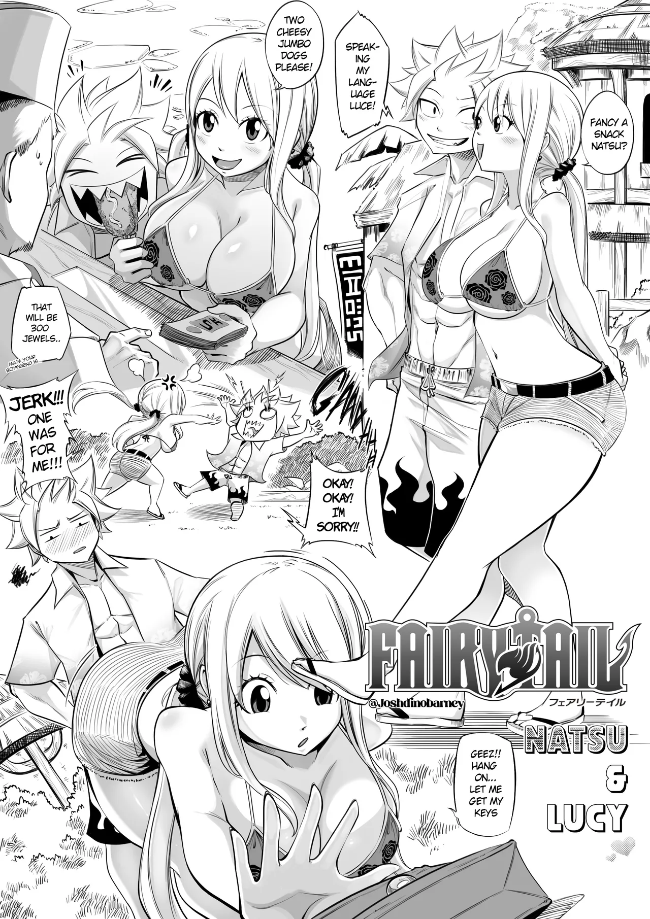 [Joshdinobarney] Nalu Summer Short 2025 (Fairy Tail) [English] [Uncensored] image number 2