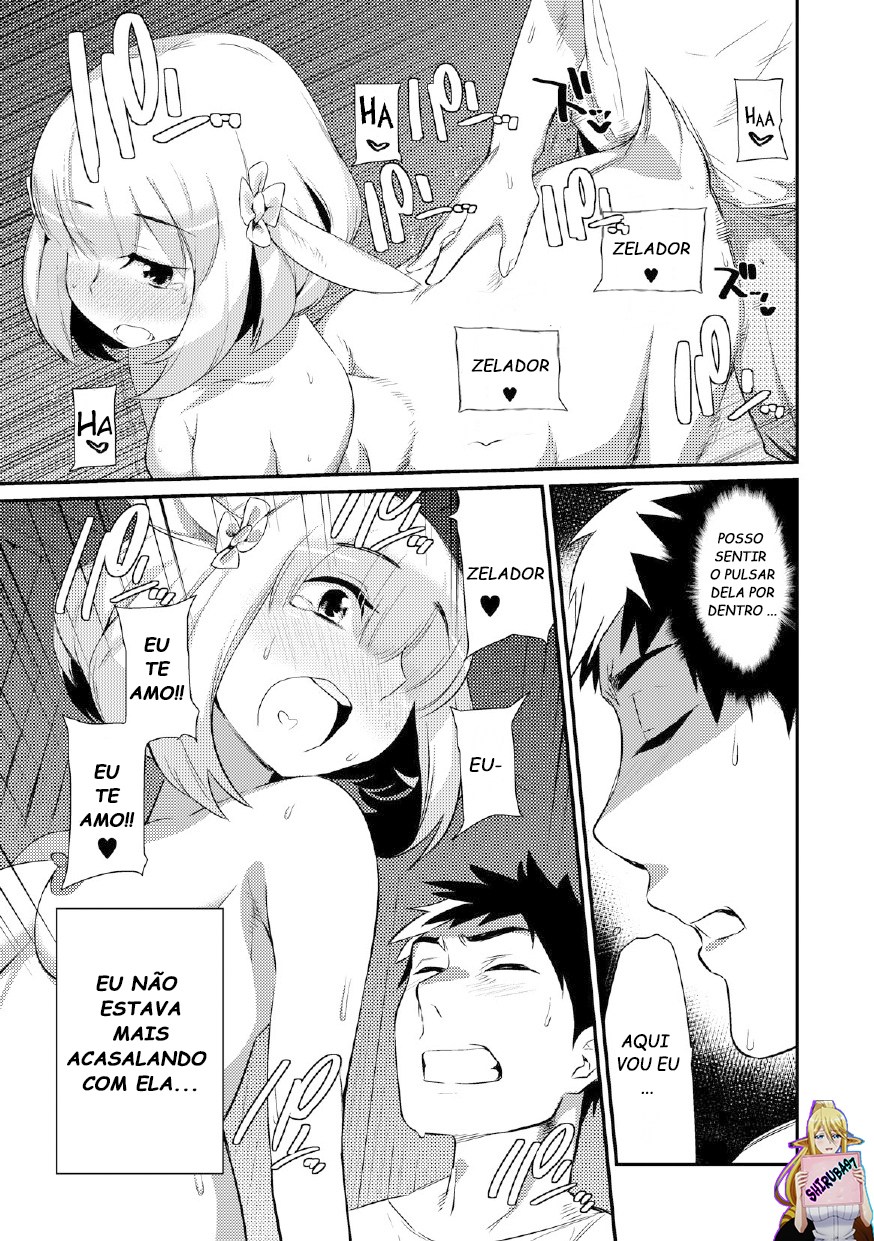 [Mizone] Yagi no Oyome-san!? | Uma noiva cabra!? (Comic Anthology Qoopa Vol. 5) [Portuguese-BR] [Shiruba97] [Decensored] 13eme image