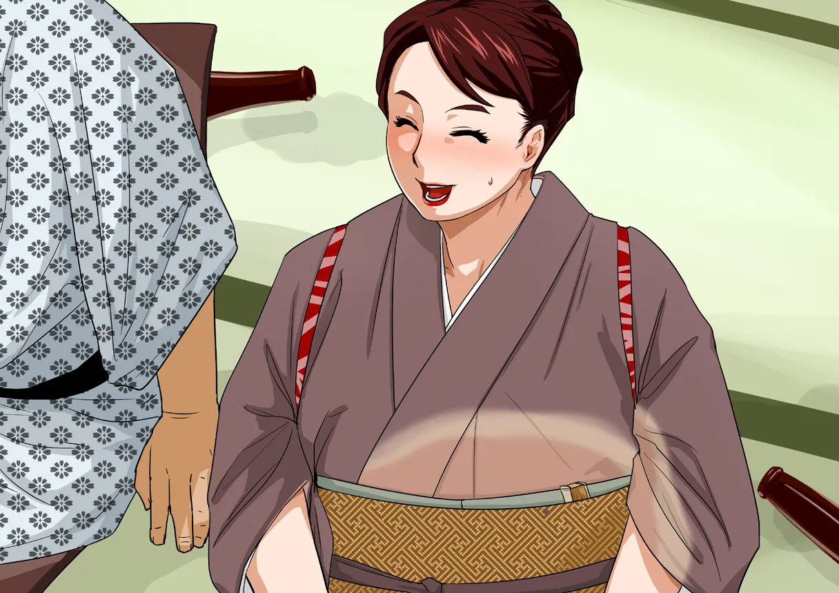 [Eromafia (Edo Shigezu)] Shinise Ryokan Kuramae Okami Kuramae Noriko 37-sai B103 W69 H98 Dosukebe Service Hajimemashita.[Chinese][考古学家汉化] 画像番号 8