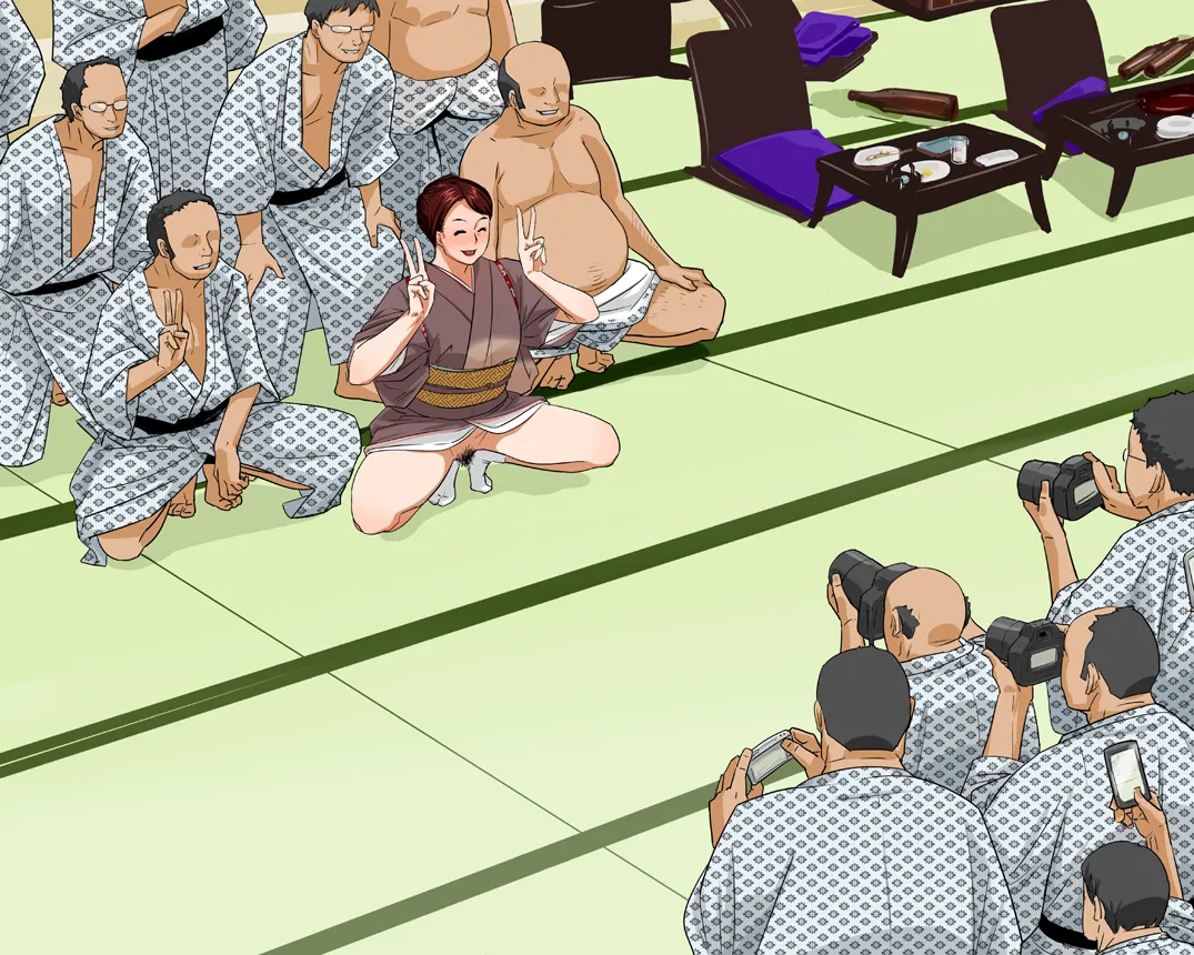 [Eromafia (Edo Shigezu)] Shinise Ryokan Kuramae Okami Kuramae Noriko 37-sai B103 W69 H98 Dosukebe Service Hajimemashita.[Chinese][考古学家汉化] 画像番号 11