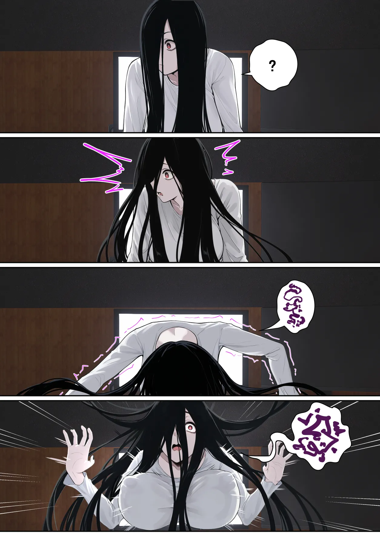 [pz-x] Regarding Sadako Getting Stuck On A Computer Screen [English] image number 13