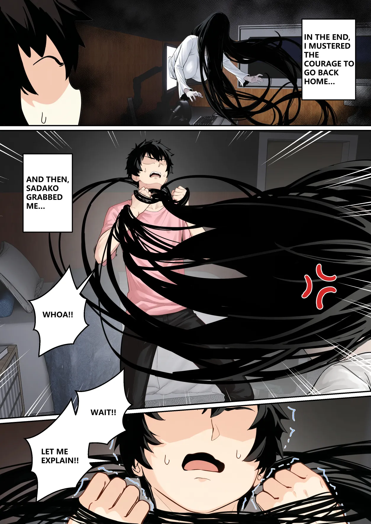 [pz-x] Regarding Sadako Getting Stuck On A Computer Screen [English] image number 21