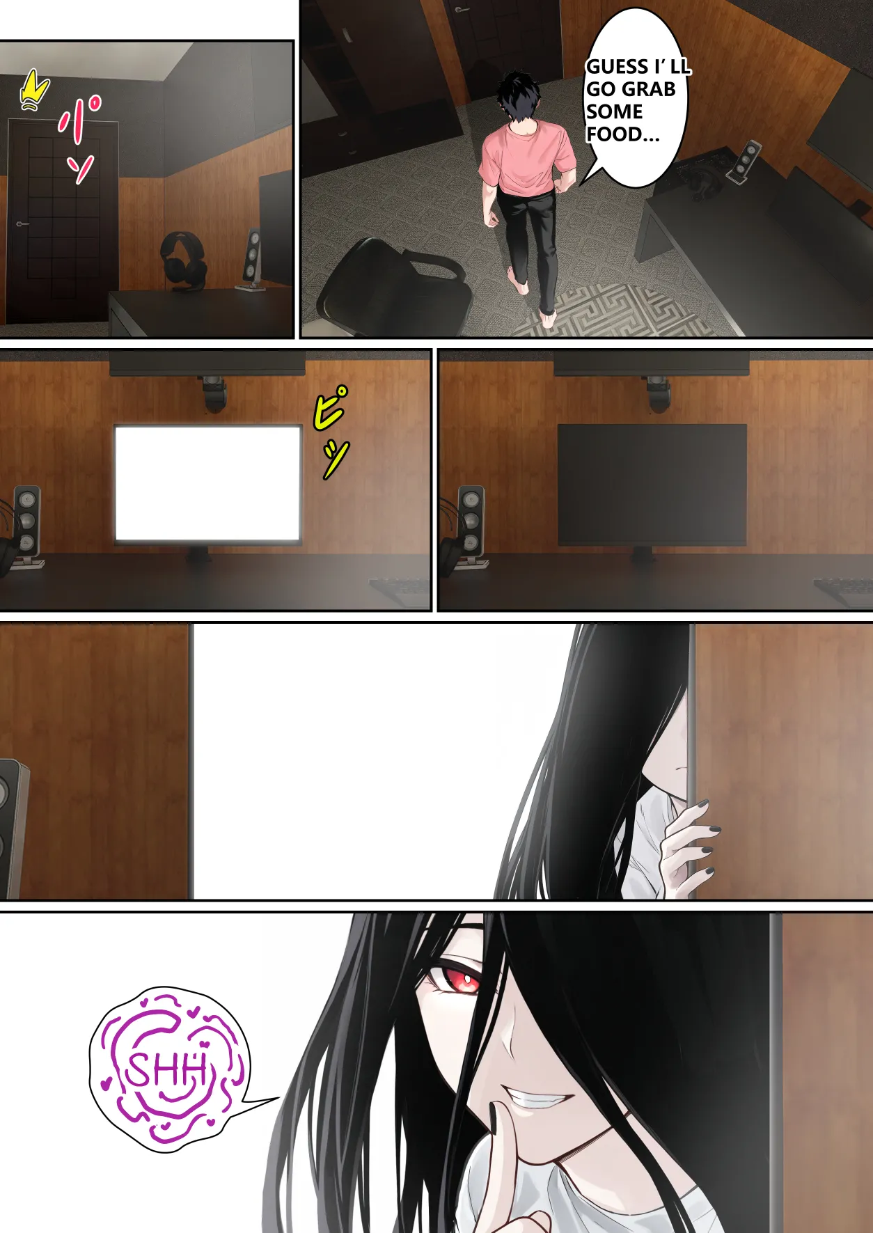 [pz-x] Regarding Sadako Getting Stuck On A Computer Screen [English] image number 57