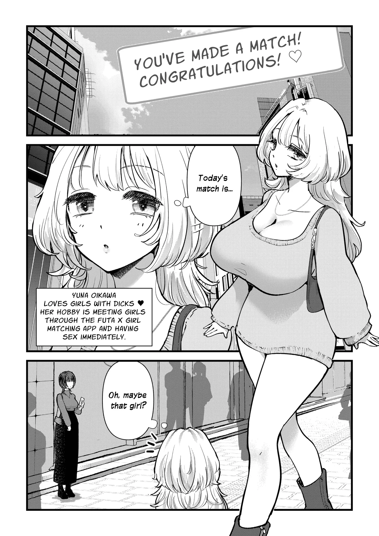 [Banibani (Bani)] Futa x Onna Matching App de Deatta Futanari Uma-chin Musume ni Hame taosareru!! | Futa x Girl Matching App Getting Fucked Hard By The Futanari Girl With A Horse Cock I Just Met!! [English] [Penguin Piper] 图片编号 2