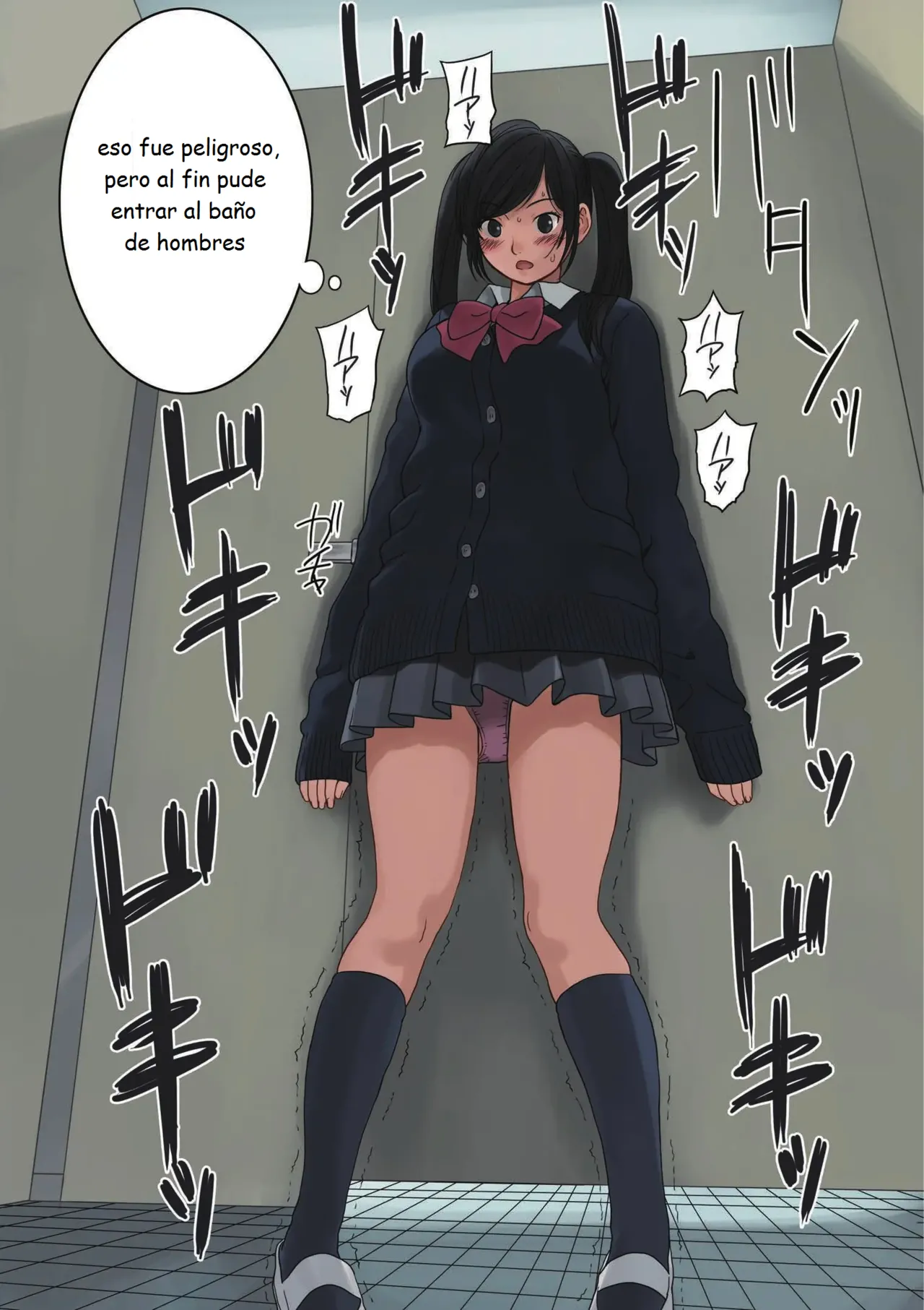 [MilkyBox (Qoopie)] Toilet de Happening! | ¡pasando el rato en el baño de los hombres! [Spanish] Bildnummer 4