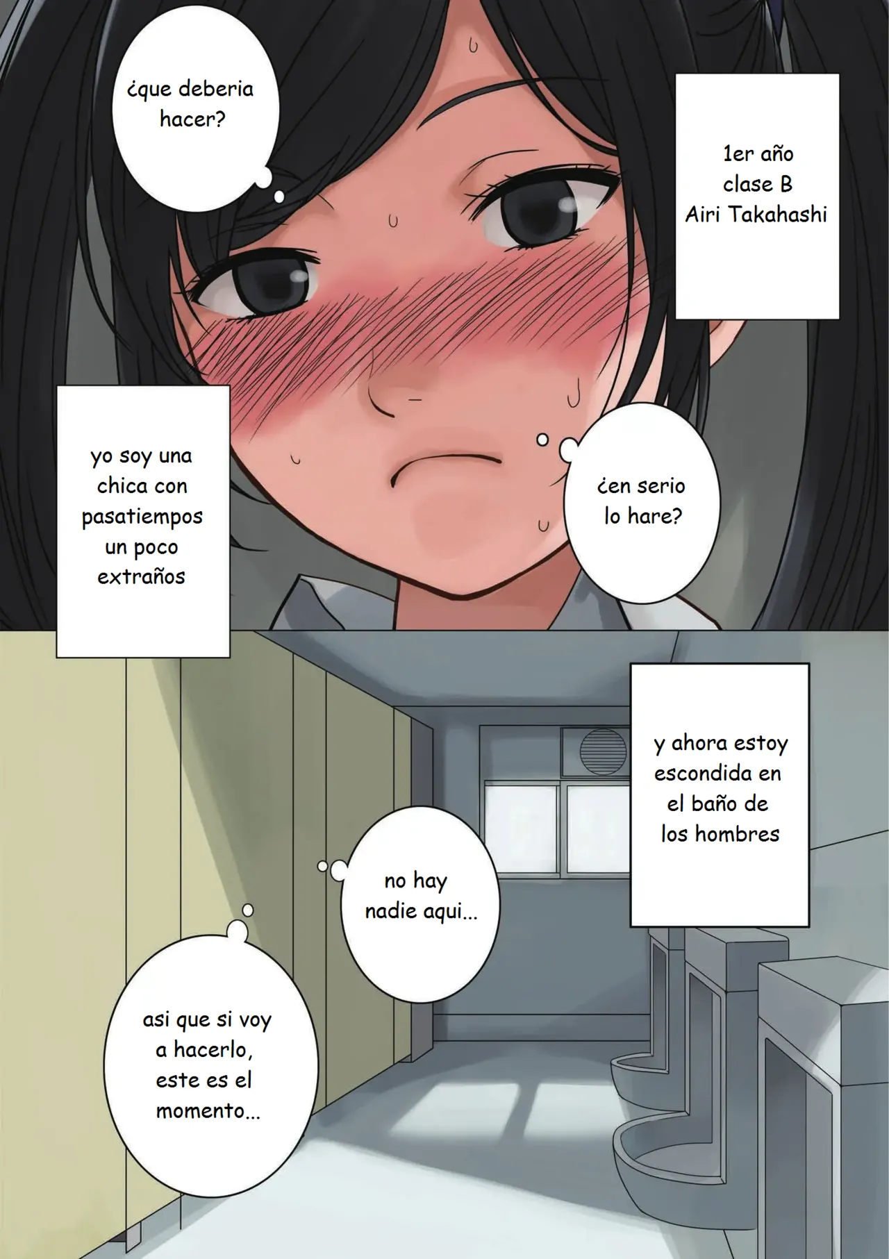 [MilkyBox (Qoopie)] Toilet de Happening! | ¡pasando el rato en el baño de los hombres! [Spanish] Bildnummer 5