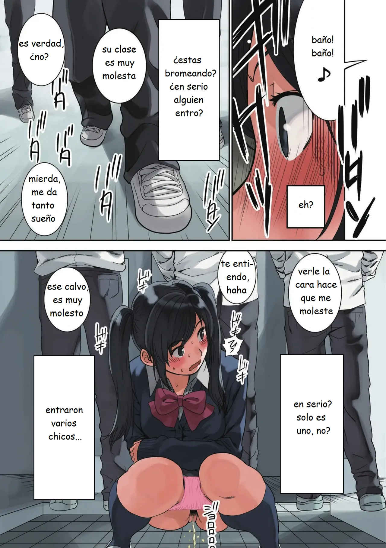 [MilkyBox (Qoopie)] Toilet de Happening! | ¡pasando el rato en el baño de los hombres! [Spanish] Bildnummer 9