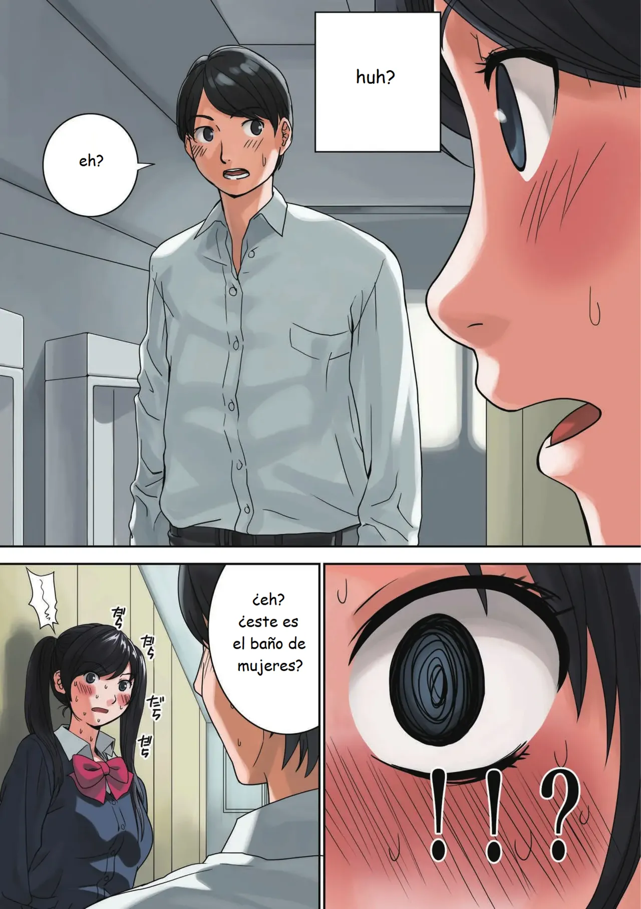 [MilkyBox (Qoopie)] Toilet de Happening! | ¡pasando el rato en el baño de los hombres! [Spanish] Bildnummer 13