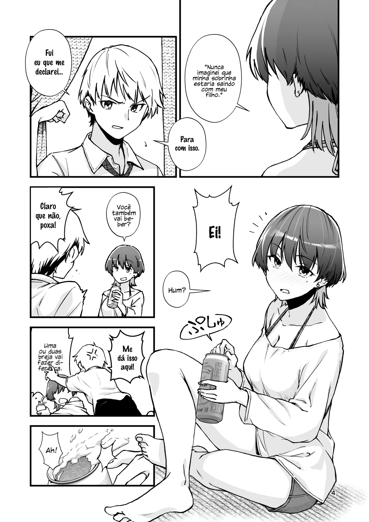 [Seifuku Monochrome (Yotaka no Yona)] Itoko Doushi -Dosukebe Mizugi to Manatsu no Genkai Dorodoro SEX- | Brincadeiras Gostosas no Verão [Portuguese-BR] [Jonas Rosa] [Digital] 图片编号 5