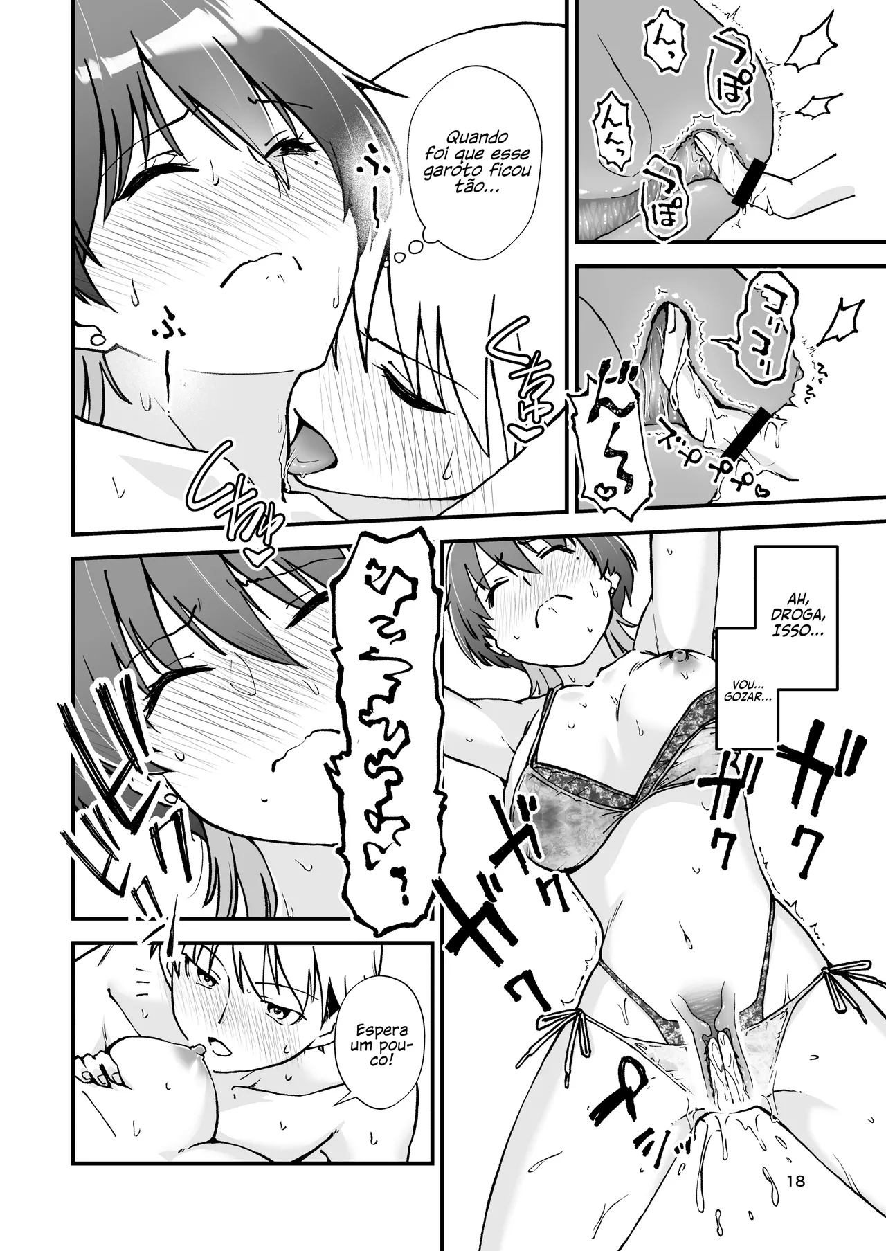 [Seifuku Monochrome (Yotaka no Yona)] Itoko Doushi -Dosukebe Mizugi to Manatsu no Genkai Dorodoro SEX- | Brincadeiras Gostosas no Verão [Portuguese-BR] [Jonas Rosa] [Digital] 图片编号 19