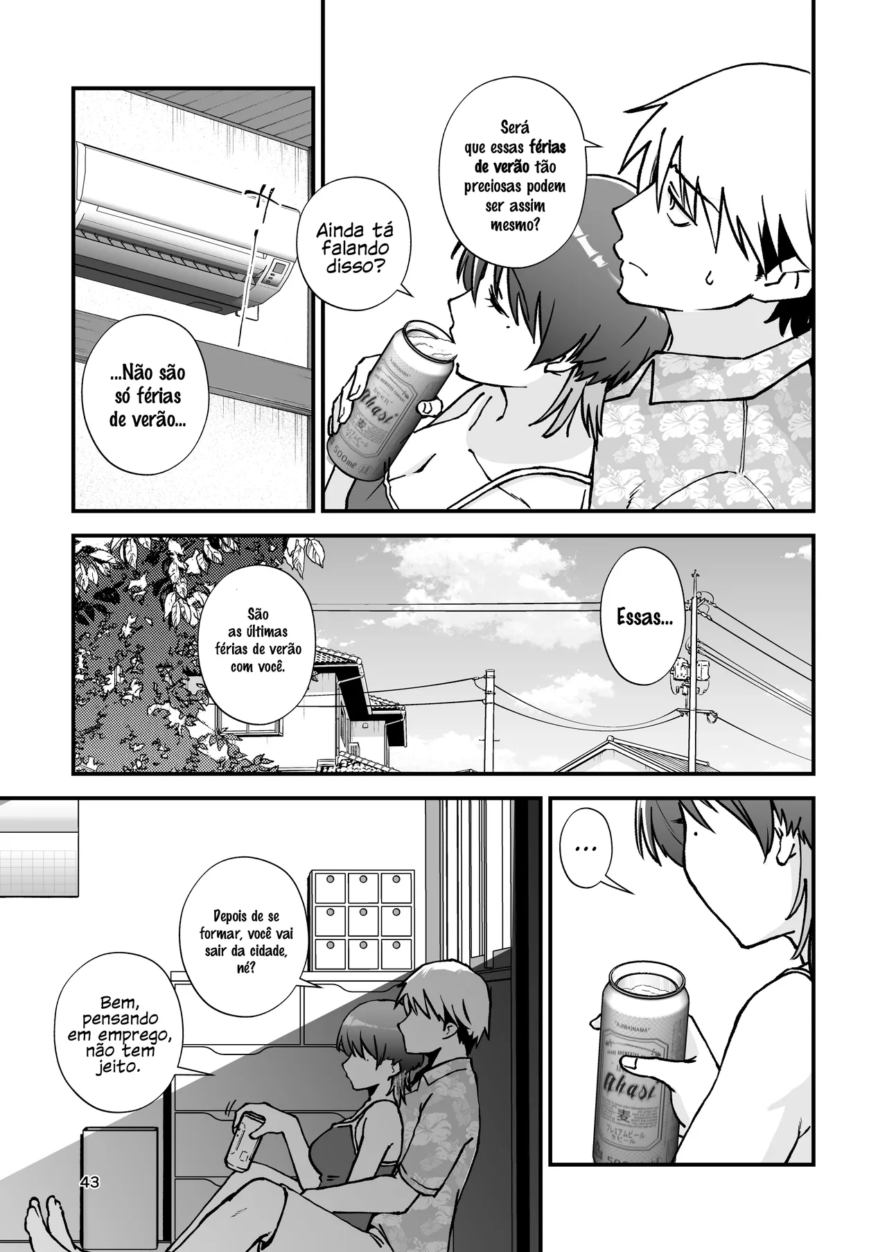 [Seifuku Monochrome (Yotaka no Yona)] Itoko Doushi -Dosukebe Mizugi to Manatsu no Genkai Dorodoro SEX- | Brincadeiras Gostosas no Verão [Portuguese-BR] [Jonas Rosa] [Digital] 图片编号 44