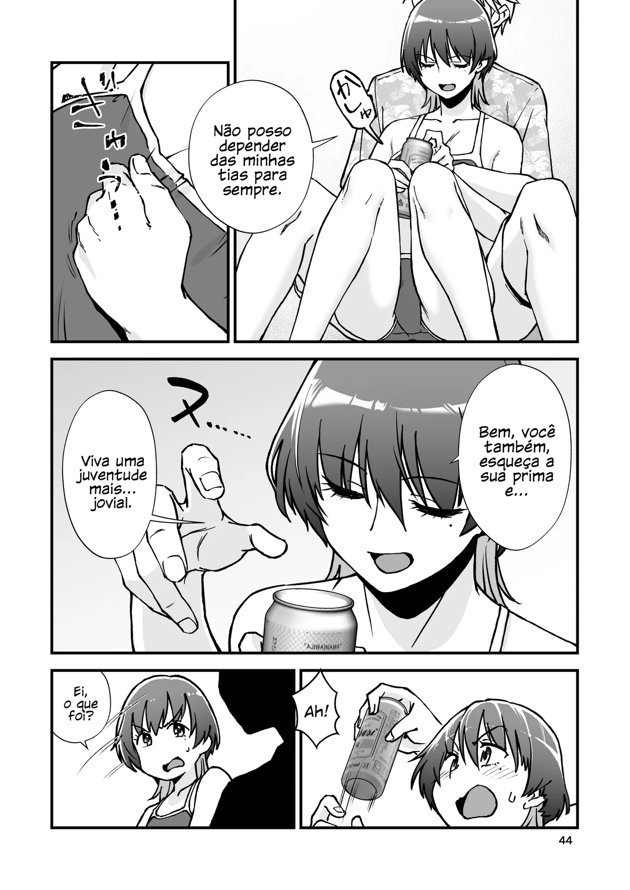 [Seifuku Monochrome (Yotaka no Yona)] Itoko Doushi -Dosukebe Mizugi to Manatsu no Genkai Dorodoro SEX- | Brincadeiras Gostosas no Verão [Portuguese-BR] [Jonas Rosa] [Digital] 图片编号 45