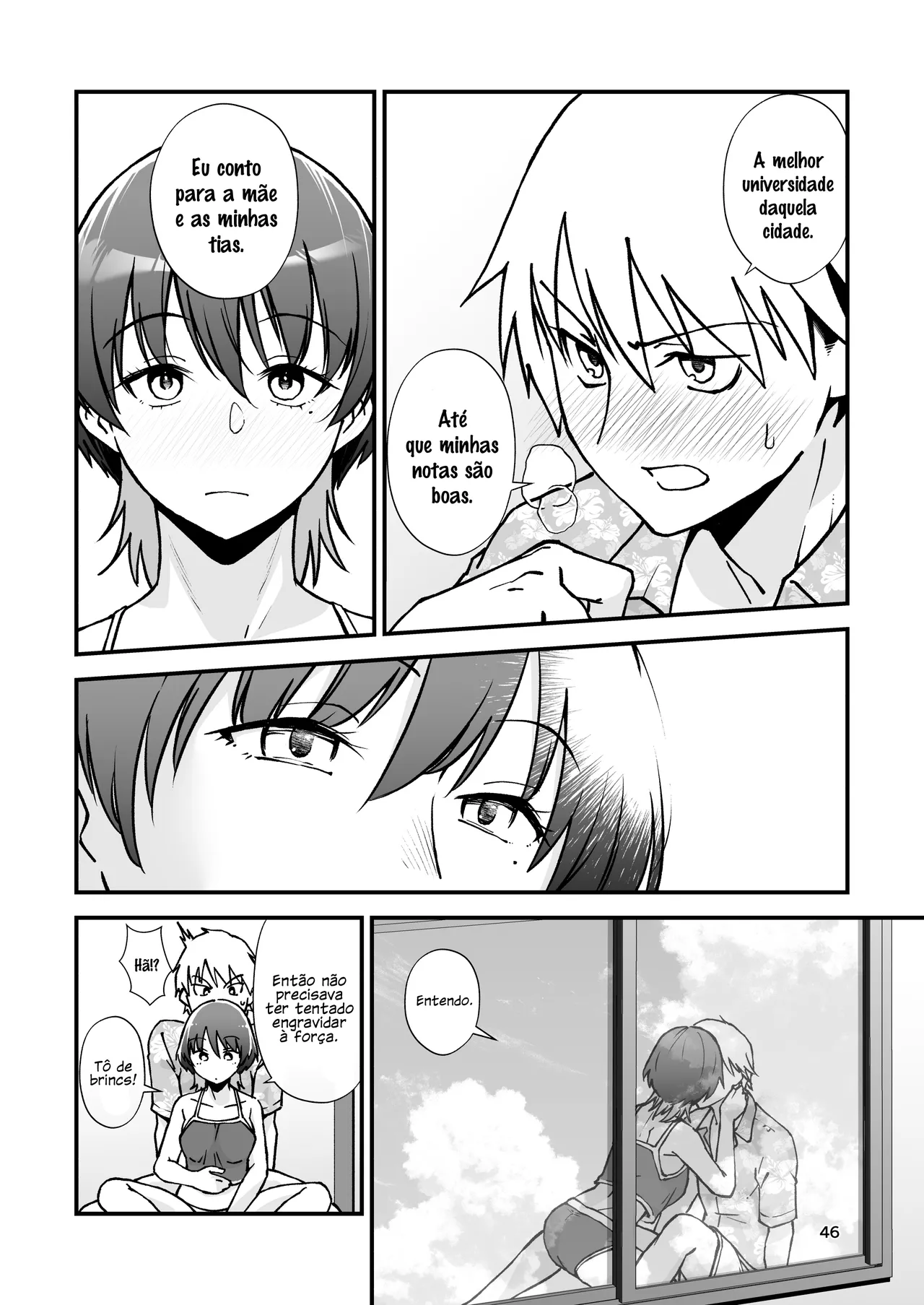 [Seifuku Monochrome (Yotaka no Yona)] Itoko Doushi -Dosukebe Mizugi to Manatsu no Genkai Dorodoro SEX- | Brincadeiras Gostosas no Verão [Portuguese-BR] [Jonas Rosa] [Digital] 图片编号 47