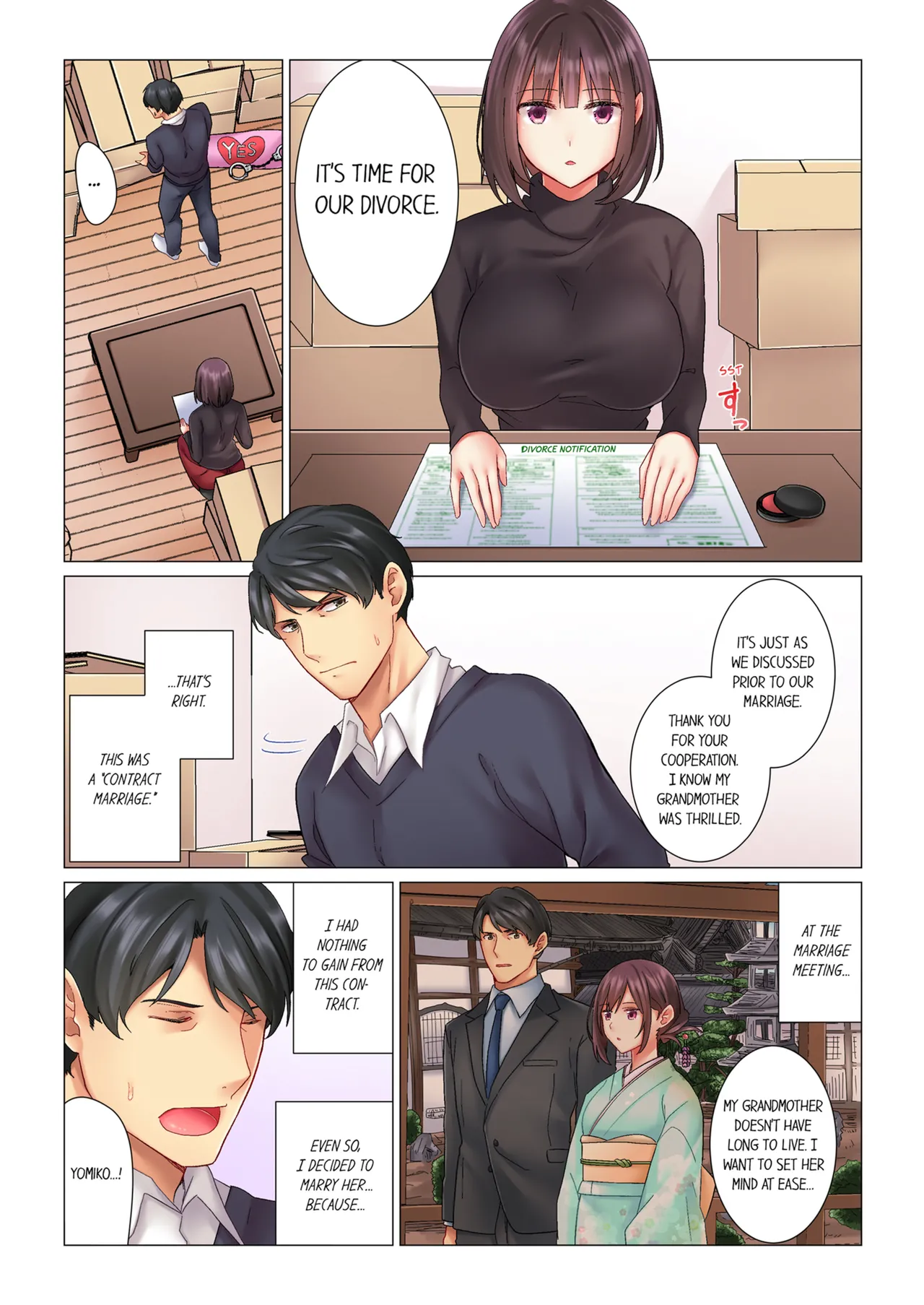 [Nanakusa Amane] Cool na Niizuma to no Shinkon Seikatsu wa Amari ni mo... Yarashikatta  | Our Kinky Newlywed Life Vol. 1 [English] [Decensored] [Ongoing] image number 4