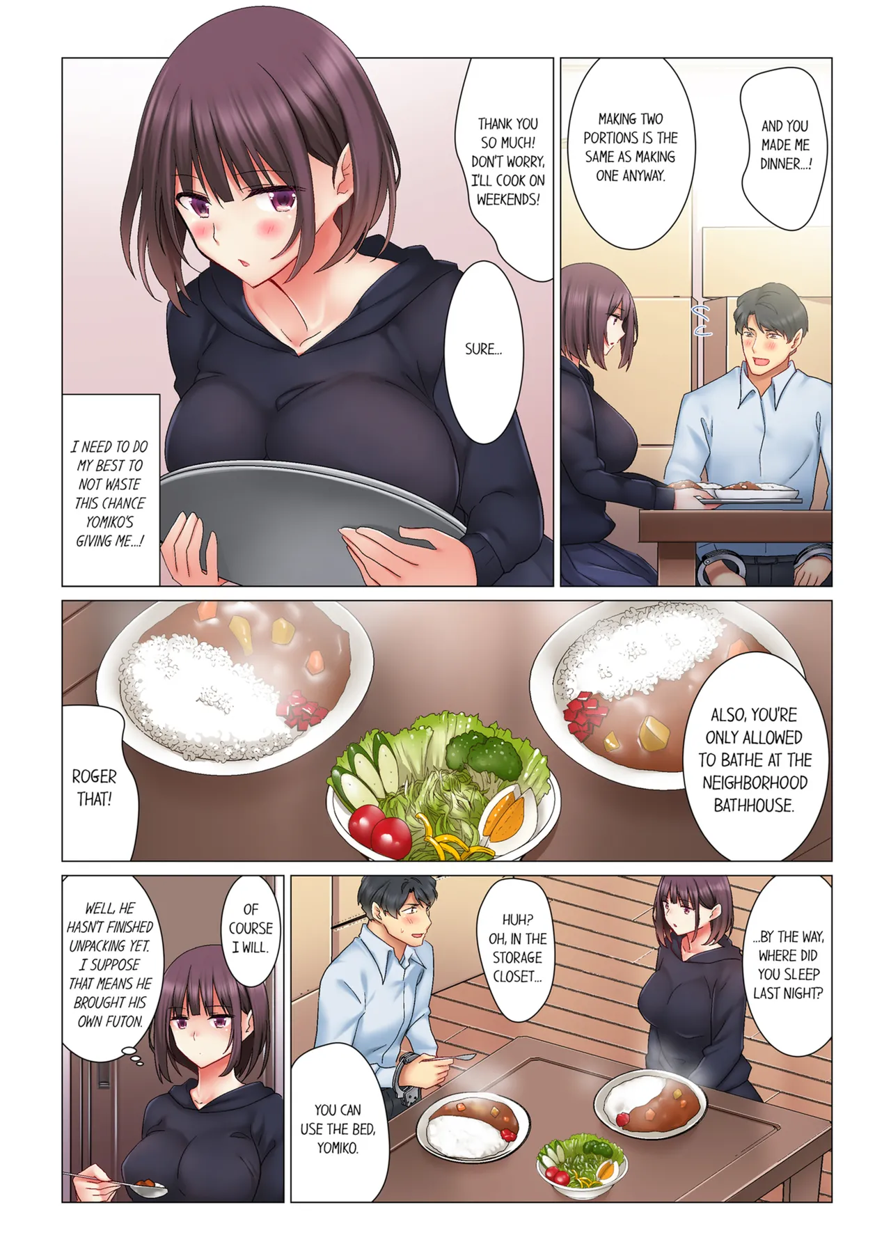[Nanakusa Amane] Cool na Niizuma to no Shinkon Seikatsu wa Amari ni mo... Yarashikatta  | Our Kinky Newlywed Life Vol. 1 [English] [Decensored] [Ongoing] image number 31