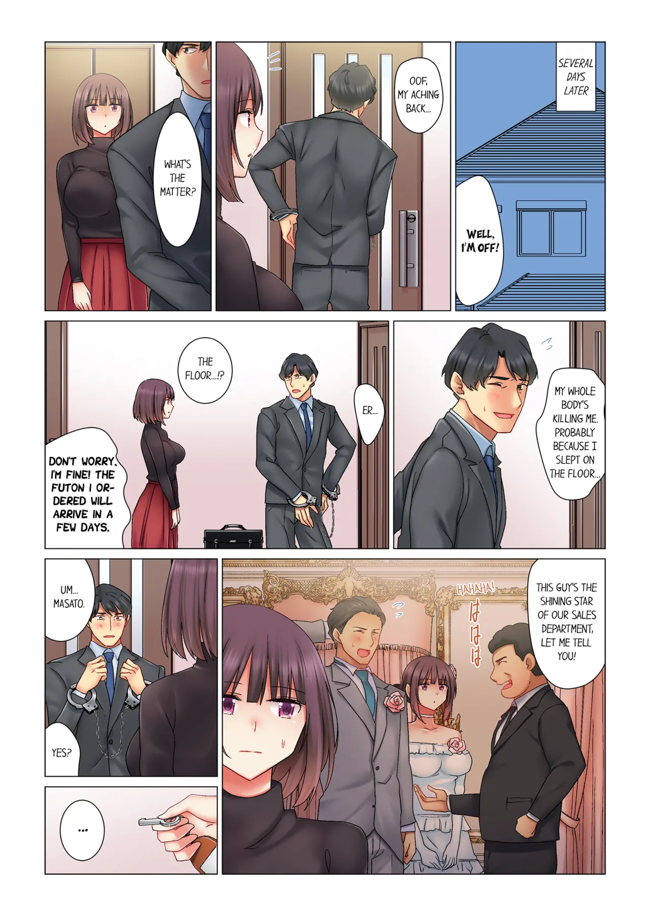 [Nanakusa Amane] Cool na Niizuma to no Shinkon Seikatsu wa Amari ni mo... Yarashikatta  | Our Kinky Newlywed Life Vol. 1 [English] [Decensored] [Ongoing] image number 32