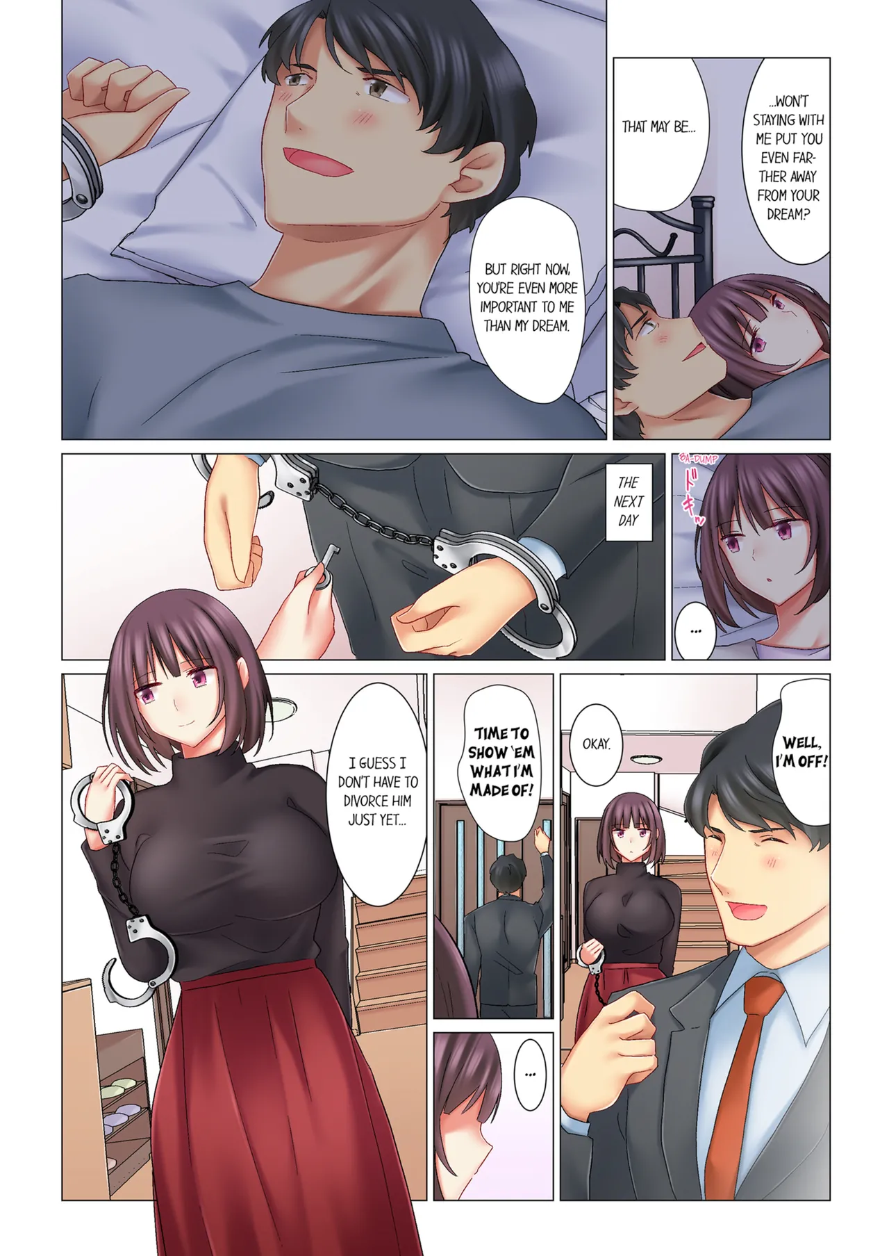 [Nanakusa Amane] Cool na Niizuma to no Shinkon Seikatsu wa Amari ni mo... Yarashikatta  | Our Kinky Newlywed Life Vol. 1 [English] [Decensored] [Ongoing] image number 74