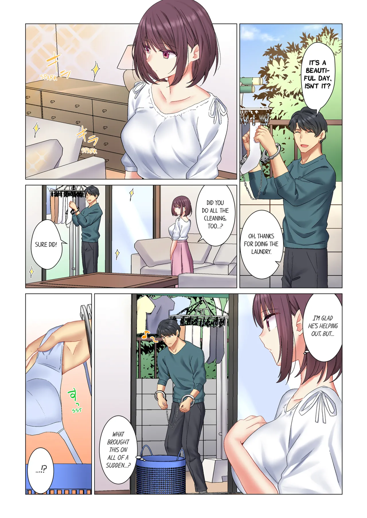[Nanakusa Amane] Cool na Niizuma to no Shinkon Seikatsu wa Amari ni mo... Yarashikatta  | Our Kinky Newlywed Life Vol. 1 [English] [Decensored] [Ongoing] image number 101