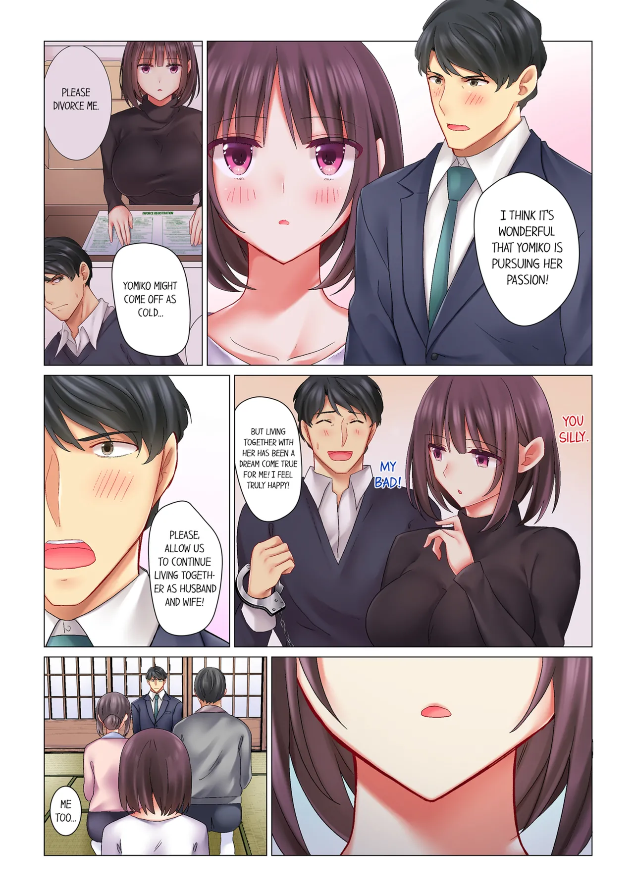 [Nanakusa Amane] Cool na Niizuma to no Shinkon Seikatsu wa Amari ni mo... Yarashikatta  | Our Kinky Newlywed Life Vol. 1 [English] [Decensored] [Ongoing] image number 128