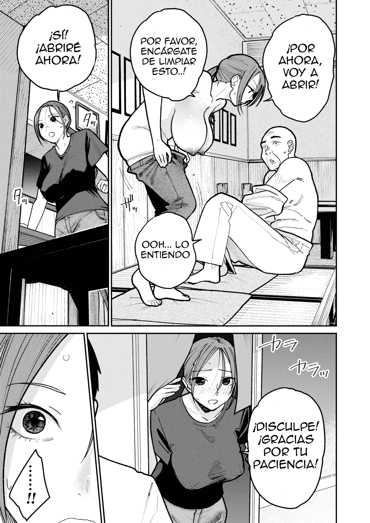 [Kakisoba] Machi Chuuka, Junbi-chuu ni Hitozuma wa…｜A Puerta Cerrada con la Mujer Casada del Restaurante de Comida China... [Spanish] [Pajerosxnx] 图片编号 50