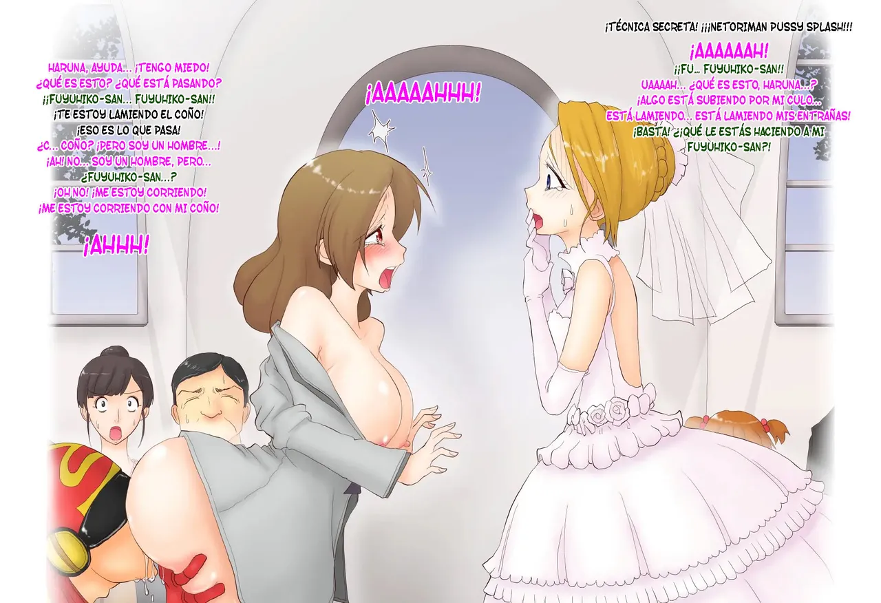 Nyotaika Netoriman ~Aisuru Hito ga Miteiru Mae de Nyotai ni Kaerare Netorareru 4-nin no Otoko-tachi~ [TF SCANS] 图片编号 38