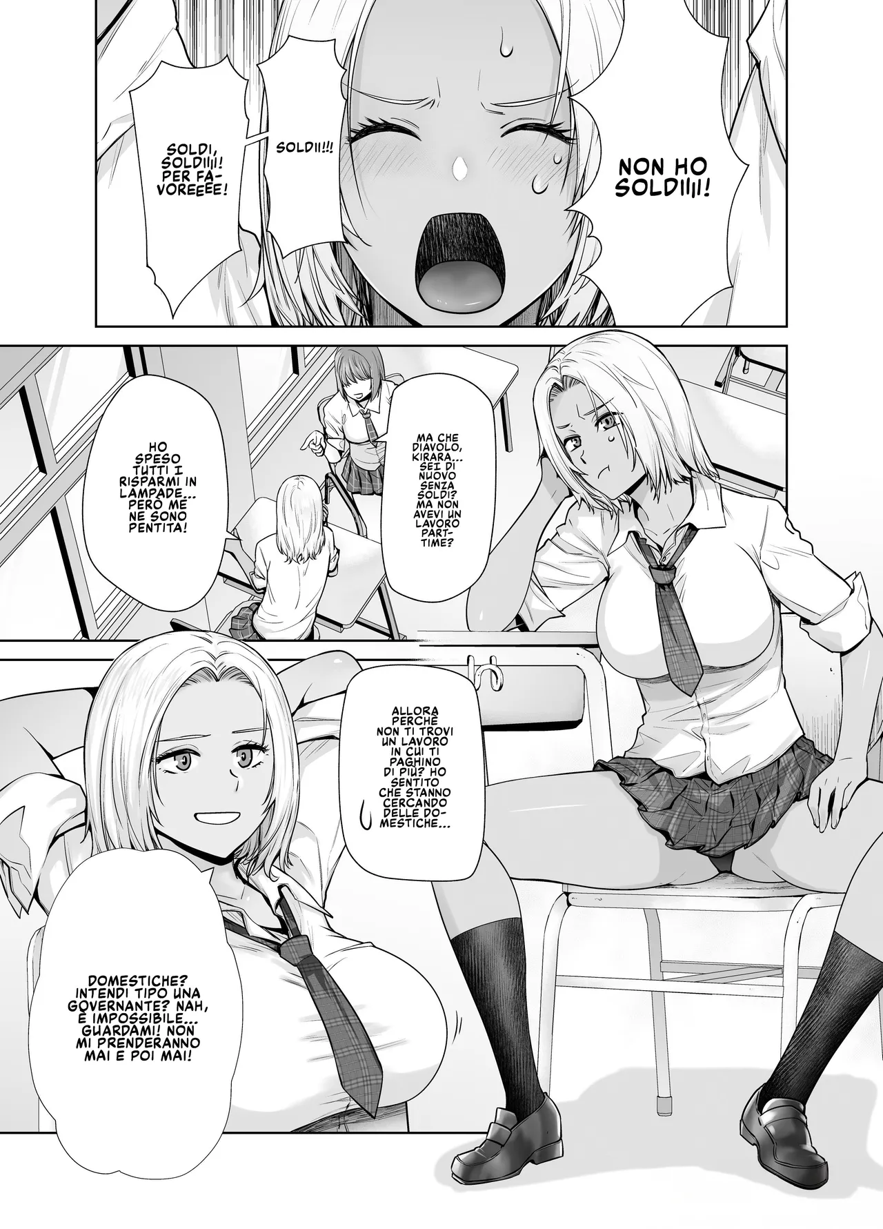 [Kouchaya (Ootsuka Kotora)] Tannin no Meido ni Nacchatta KURO GAL | La Governante del Mio Prof [Italian] [Digital] 图片编号 5