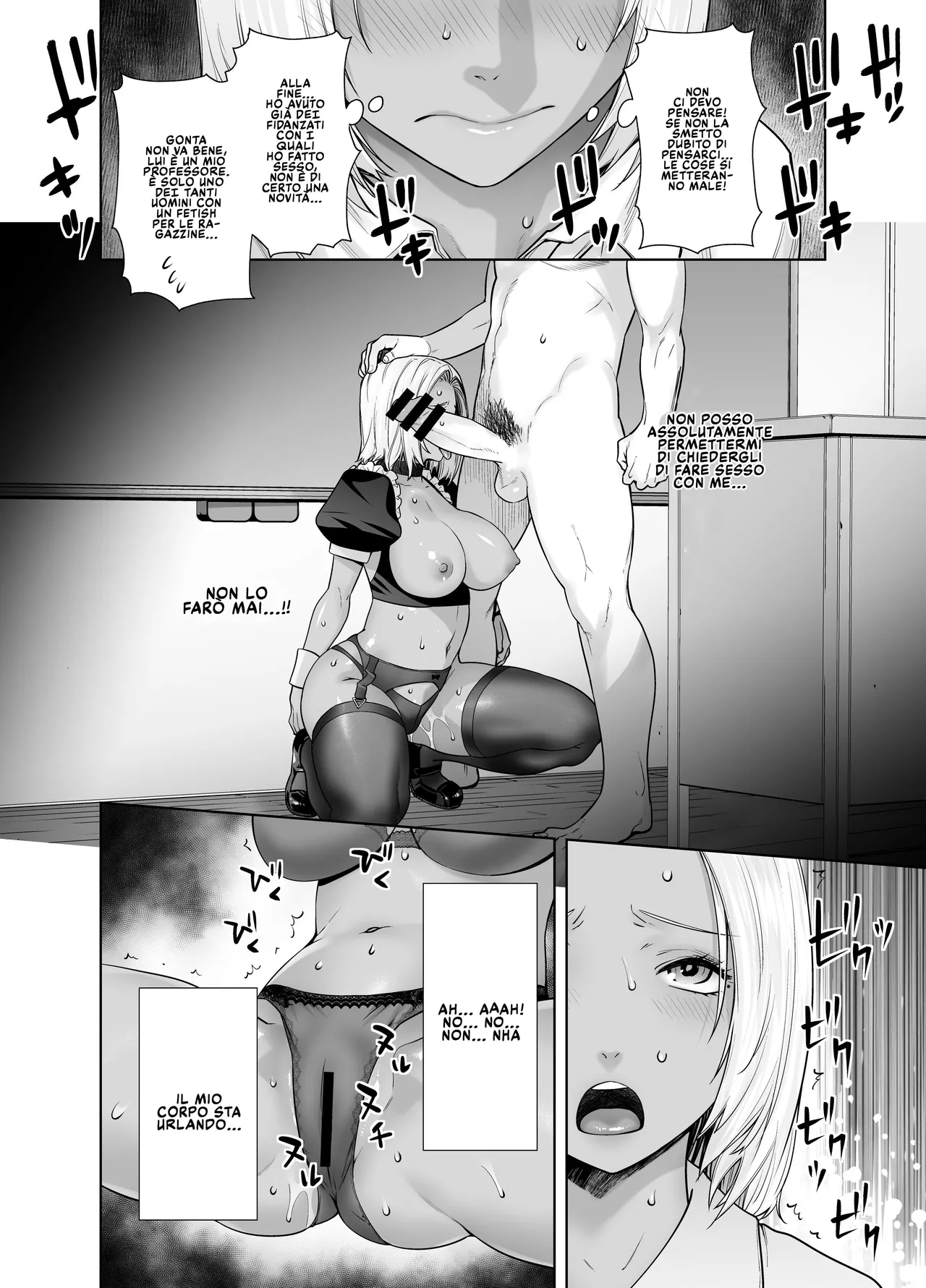 [Kouchaya (Ootsuka Kotora)] Tannin no Meido ni Nacchatta KURO GAL | La Governante del Mio Prof [Italian] [Digital] 图片编号 18