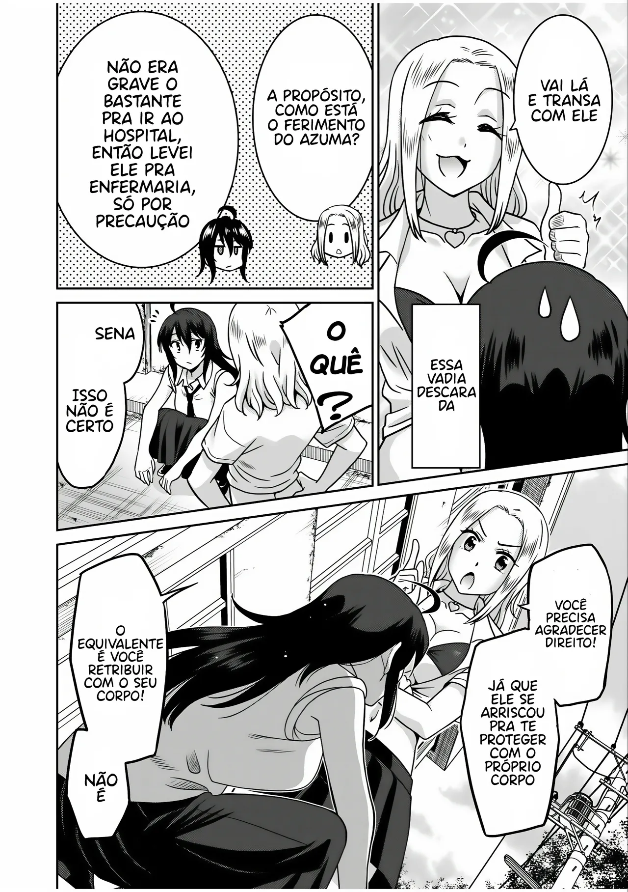 [Otono Natsu] "Kocchi wa Nankai mo Itten da yo!" ~Tasuketa Orei ni Gatsugatsu Yankee SEX~ | "Eu já gozei várias vezes!" ~Sexo intenso com uma delinquente como agradecimento por tê-la ajudado~ [Portuguese-BR] image number 6