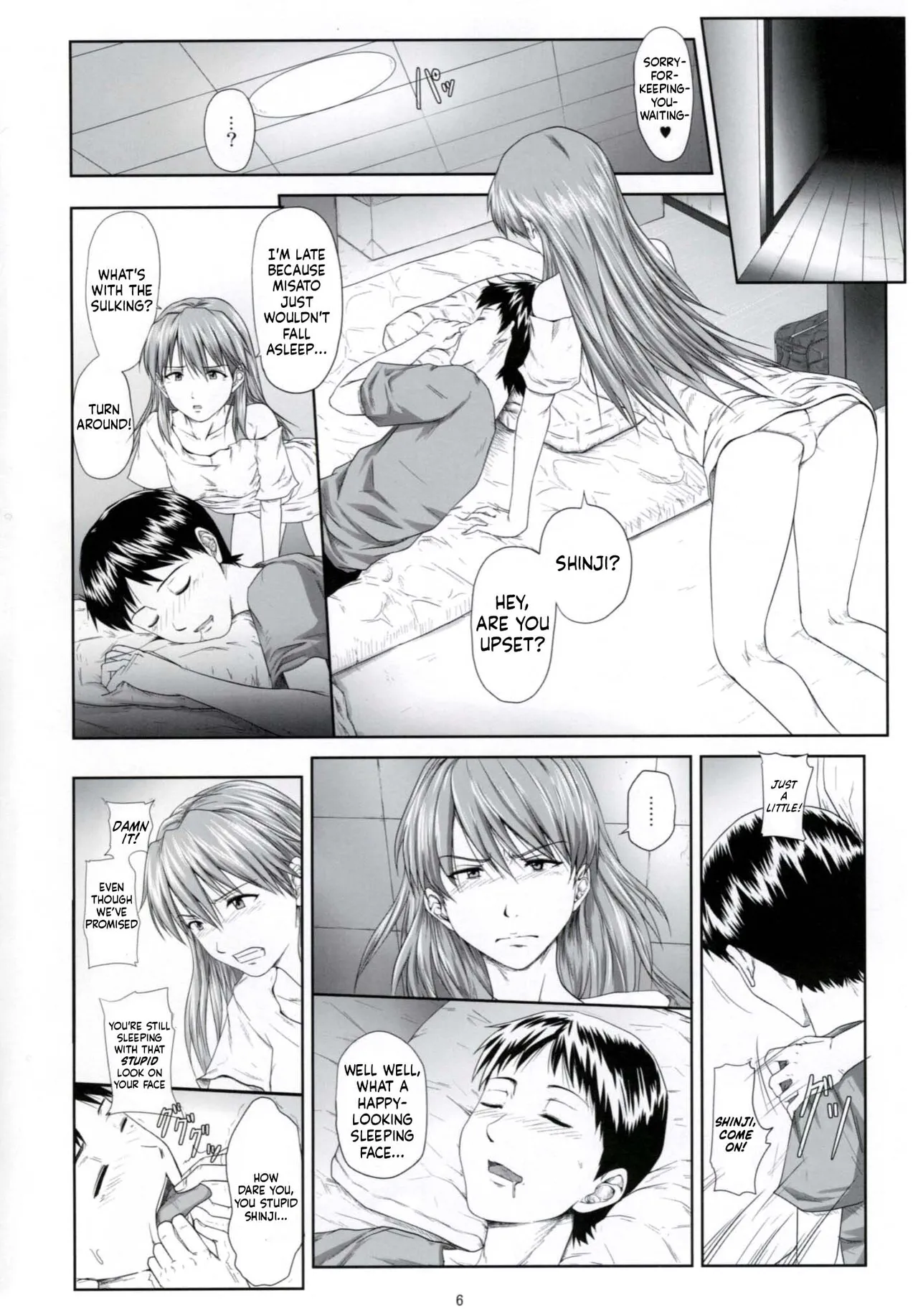 (C77) [Daiznosusume (Toyama Teiji, Saitou Kusuo)] We are (not) dolls. 2 (Rebuild of Evangelion) [English] [2028cb] image number 5