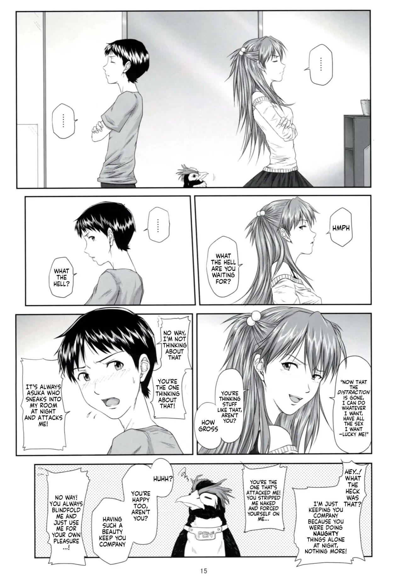 (C77) [Daiznosusume (Toyama Teiji, Saitou Kusuo)] We are (not) dolls. 2 (Rebuild of Evangelion) [English] [2028cb] image number 14