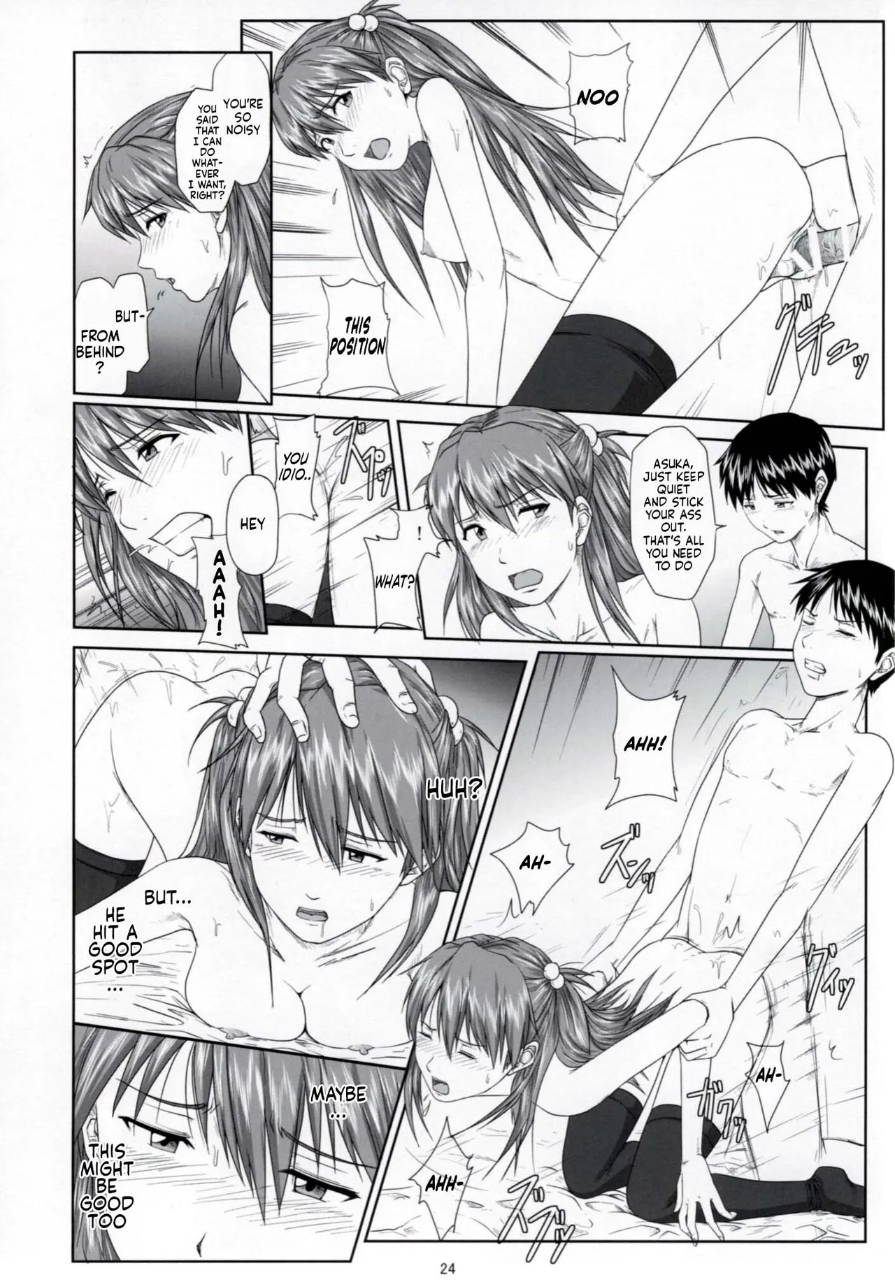 (C77) [Daiznosusume (Toyama Teiji, Saitou Kusuo)] We are (not) dolls. 2 (Rebuild of Evangelion) [English] [2028cb] image number 23