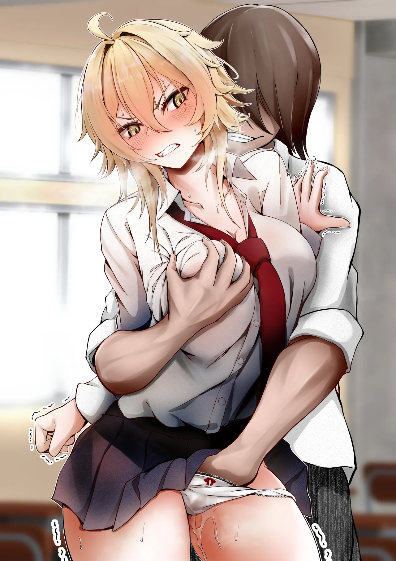 [麺単品(海底らお)] 気の強い幼馴染がクズの先輩に屈服させられるまで 序 画像番号 1