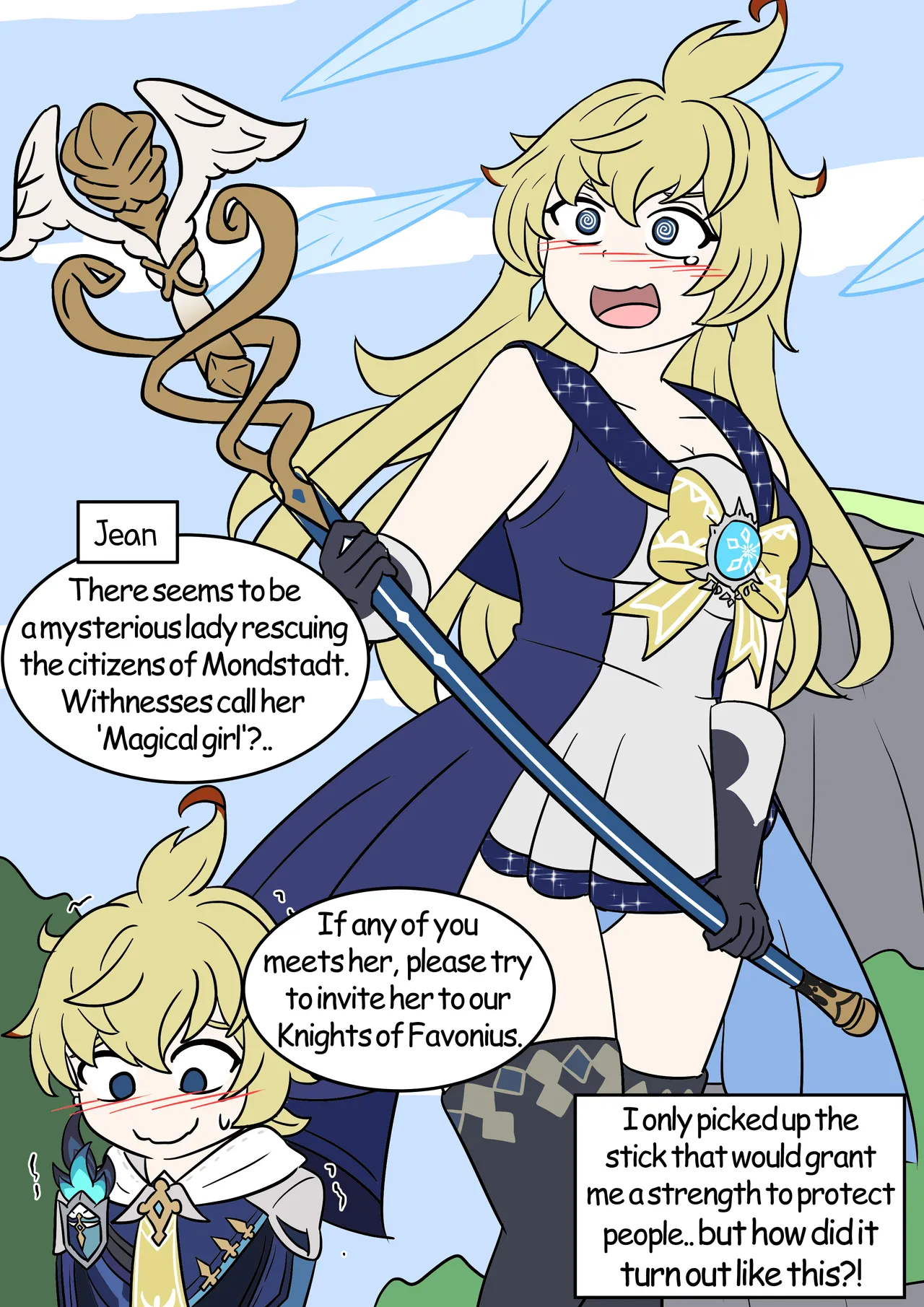 [Vel] Teyvat Magical Girls [English] image number 1