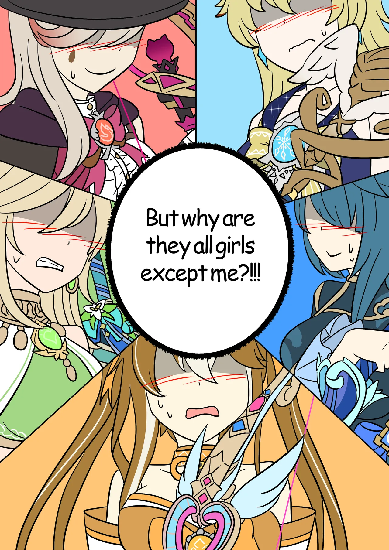 [Vel] Teyvat Magical Girls [English] image number 4