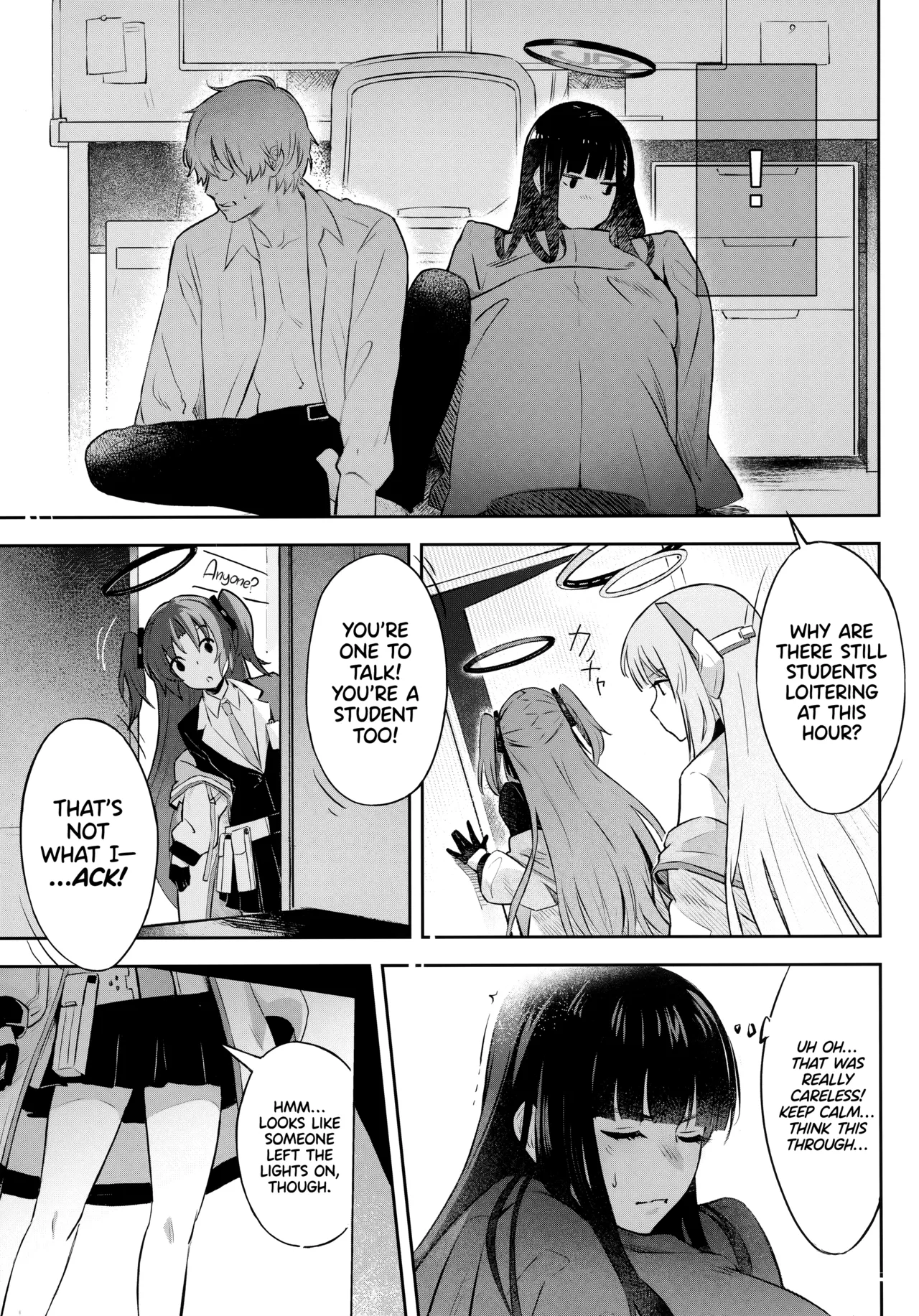 (C103) [Shiro no Ie (Yochiki)] Kaichou-chan no Koi | Miss Student Council President’s Love [English] [head empty] 画像番号 15