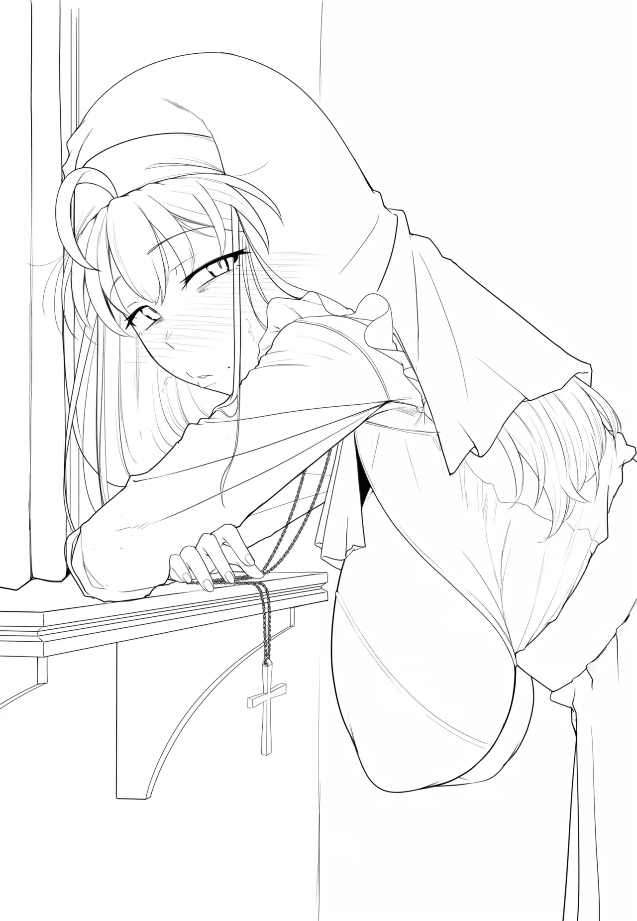 [Jikahatsudensho (flanvia)] Confession Hole / Дыра для исповеданий Vol.5 [Russian] (translate by: Traster) numero di immagine  55