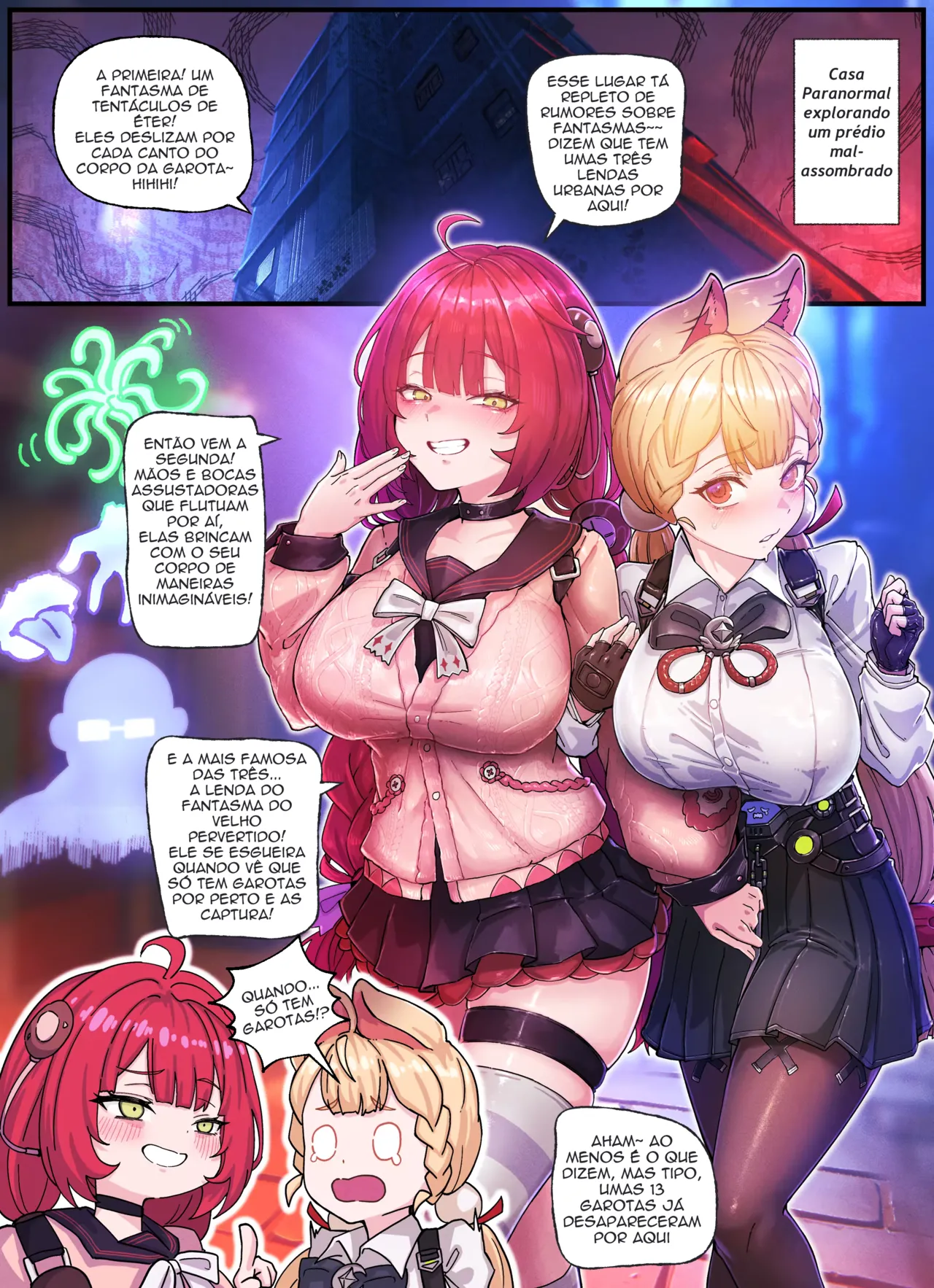 [Horori] Z.Z.Z Gravure #3: Yuzuha & Alice (Zenless Zone Zero) [PT-BR] [Decensored] 2eme image