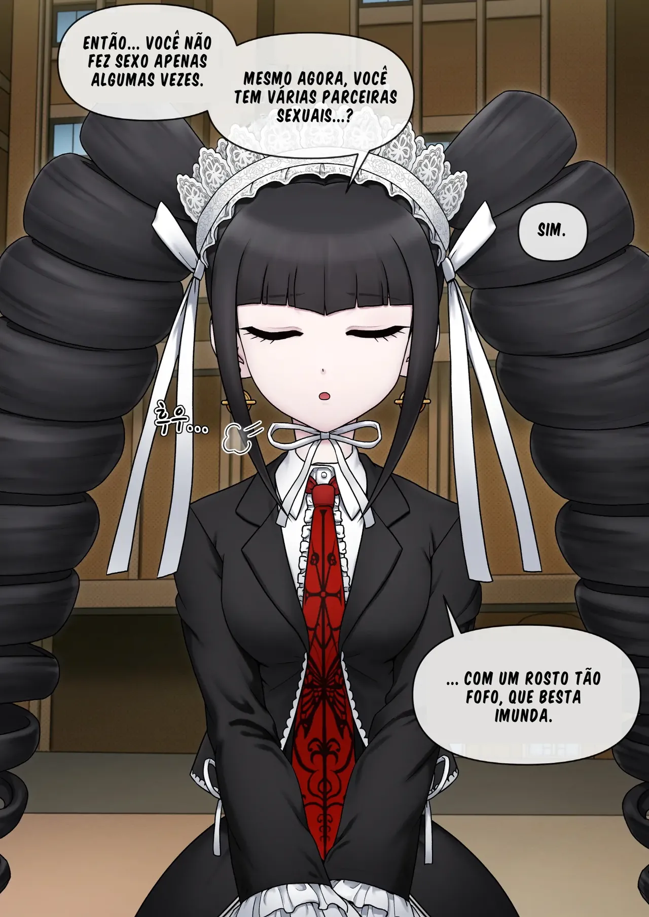 Celestia Ludenberg [Portuguese-BR] [BLACKSUB] image number 4