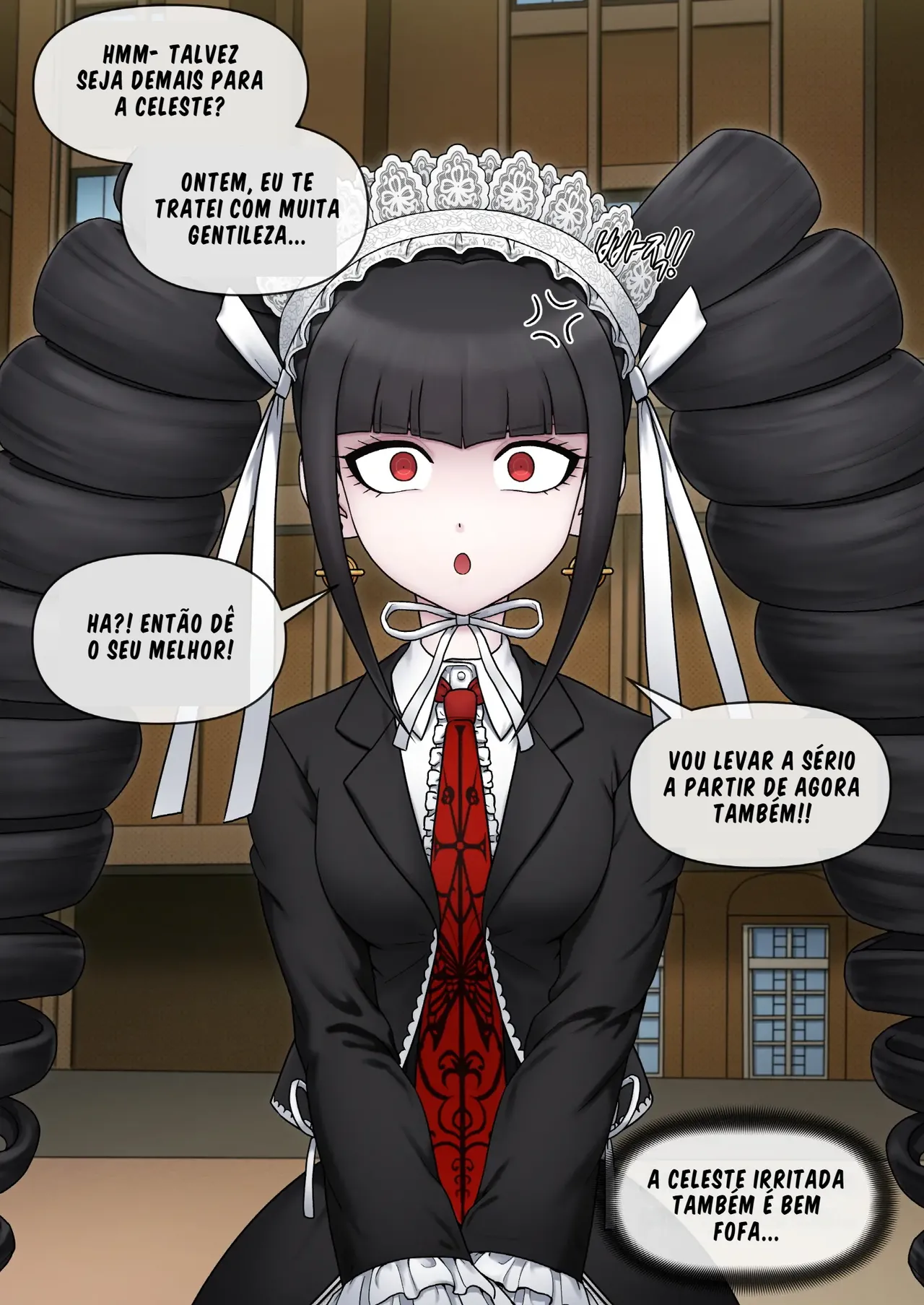 Celestia Ludenberg [Portuguese-BR] [BLACKSUB] image number 7