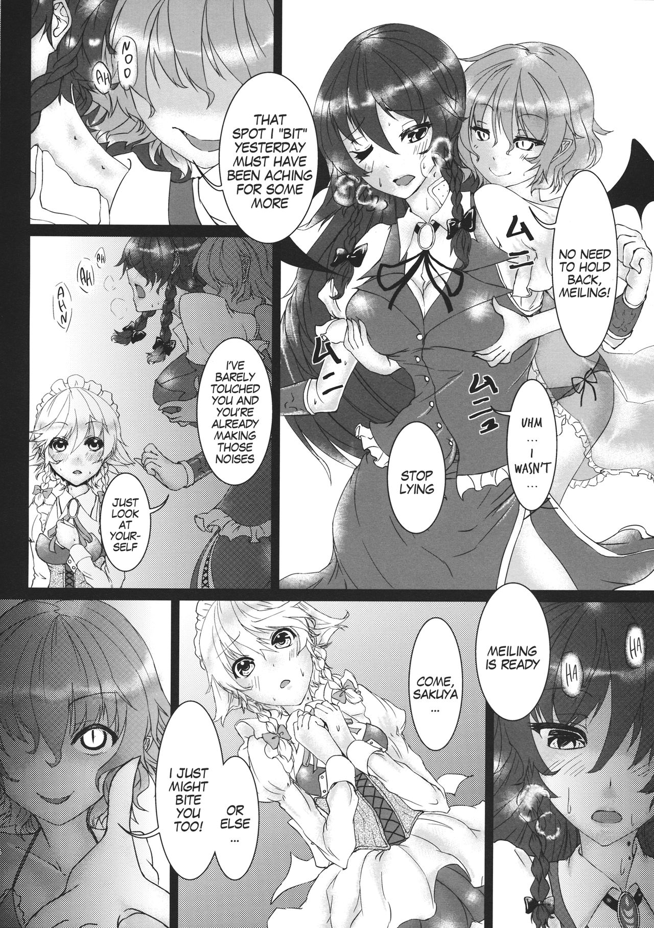 (Konohana Sakuya 6) [Shichirin Taisha (Ikoma Kazuki)] SLAVE or LOVE (Touhou Project) [English] [MegaFagget] imagen número 5