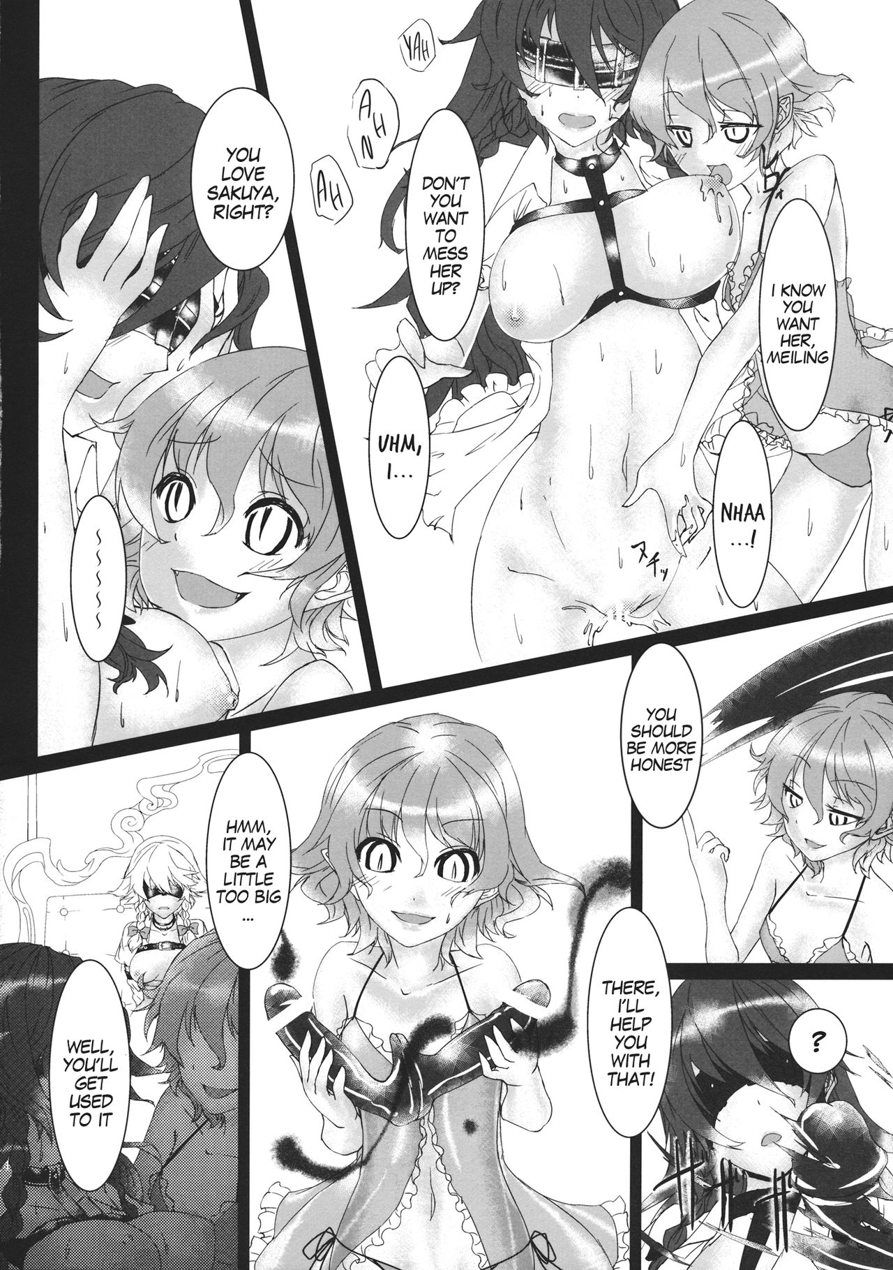 (Konohana Sakuya 6) [Shichirin Taisha (Ikoma Kazuki)] SLAVE or LOVE (Touhou Project) [English] [MegaFagget] imagen número 13