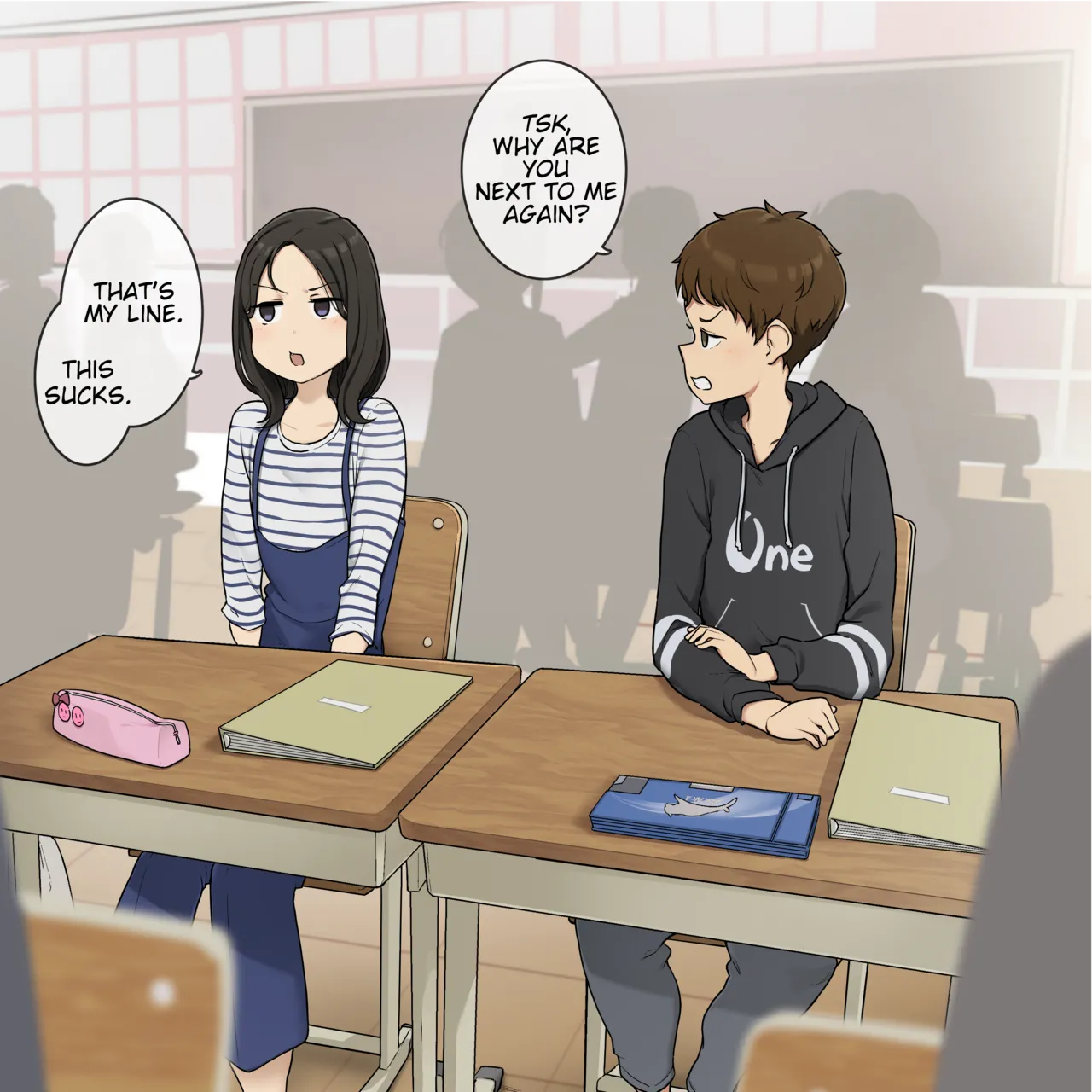 [Wakamatsu] The Stubborn Childhood Friends Who Argue All the Time but were Made for Each Other [English] première image