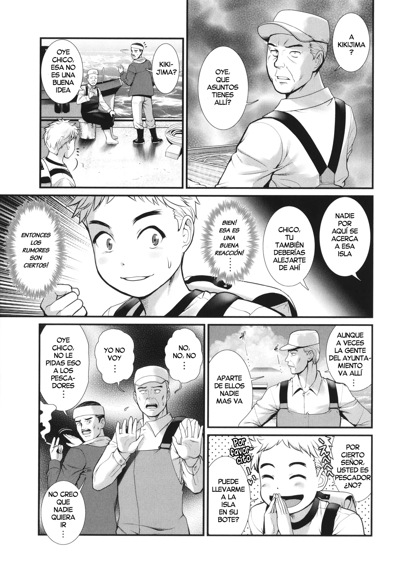 [Saigado] Meshibe no Sakihokoru Shima de (Chap. 1) | Una Isla donde florecen los Pistilos (Cap. 1) [Spanish] [Digital][Harenchi no Fansub] 이미지 번호 9