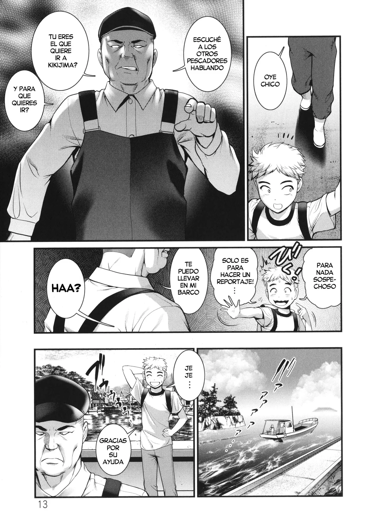 [Saigado] Meshibe no Sakihokoru Shima de (Chap. 1) | Una Isla donde florecen los Pistilos (Cap. 1) [Spanish] [Digital][Harenchi no Fansub] 이미지 번호 11