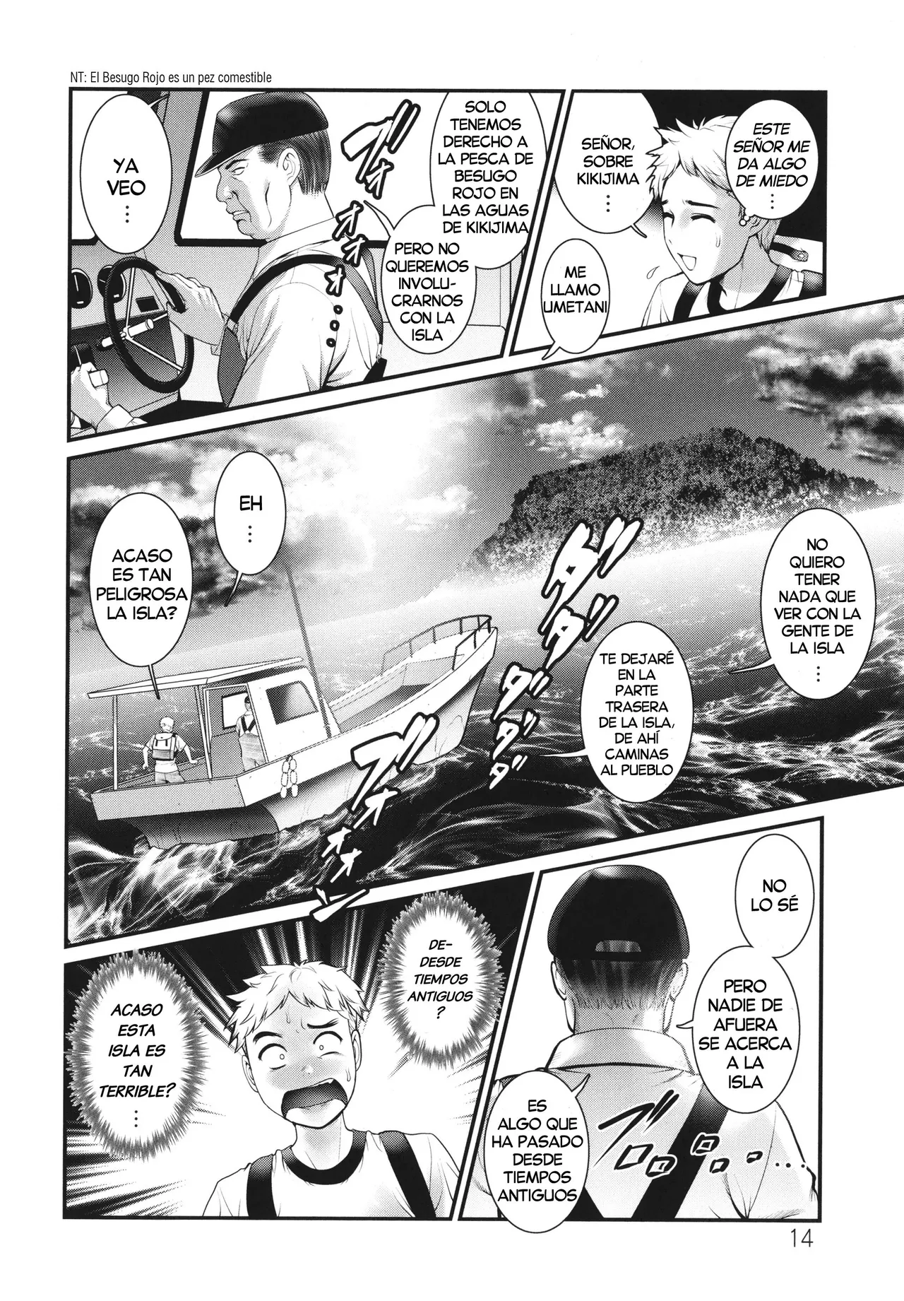 [Saigado] Meshibe no Sakihokoru Shima de (Chap. 1) | Una Isla donde florecen los Pistilos (Cap. 1) [Spanish] [Digital][Harenchi no Fansub] 이미지 번호 12