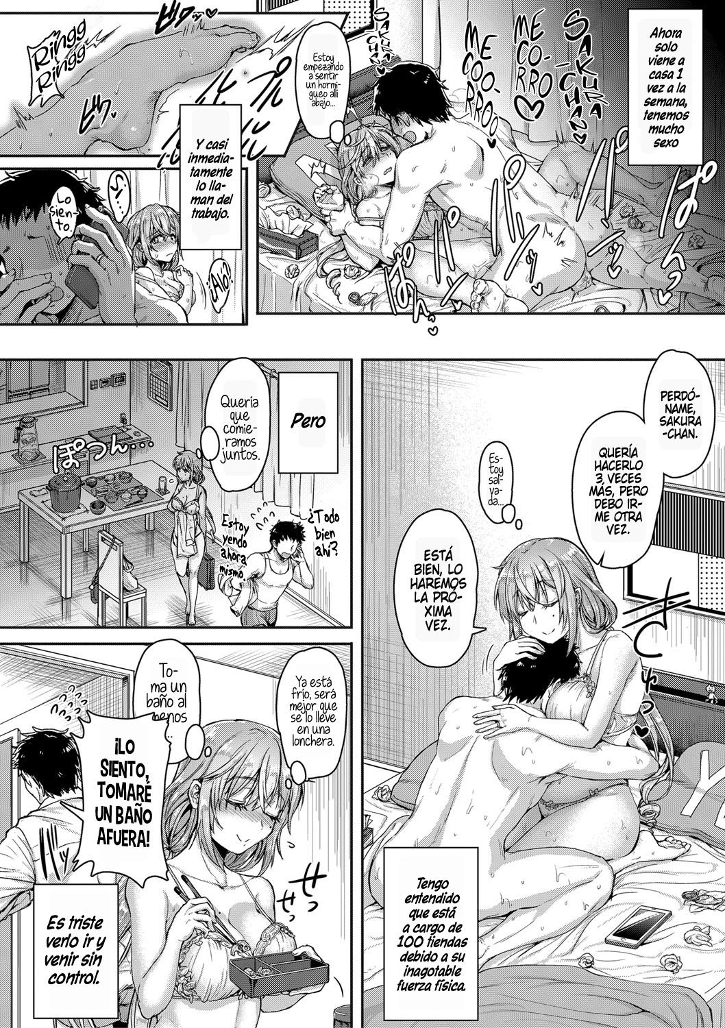 [Kakizaki Kousei] Teishu Genki de Issho ga Ii | Mi Energético Esposo, Quiero Pasar Mas Tiempo Contigo (COMIC Shingeki 2020-12) [Spanish] [Hellsin] [Digital] numero di immagine  4