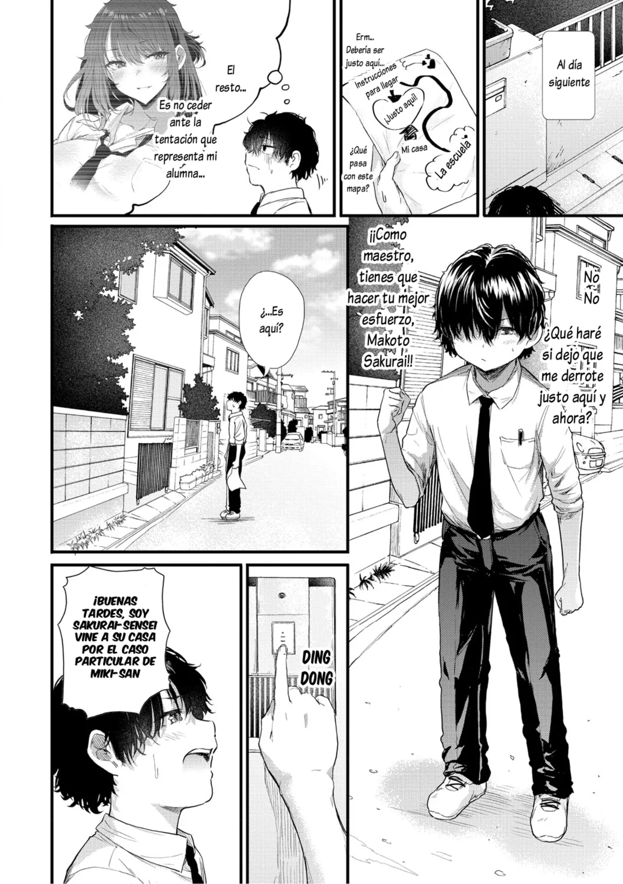 [Nusmusbim] Ayase Gyaru wa Boku ni Muchuu - Okaasan mo Maze nasaiyo - Zenpen (Love wa Gal kara Hajimaru Unmei) [Spanish] [Lovely Diablesse Scan] [Digital] numero di immagine  4