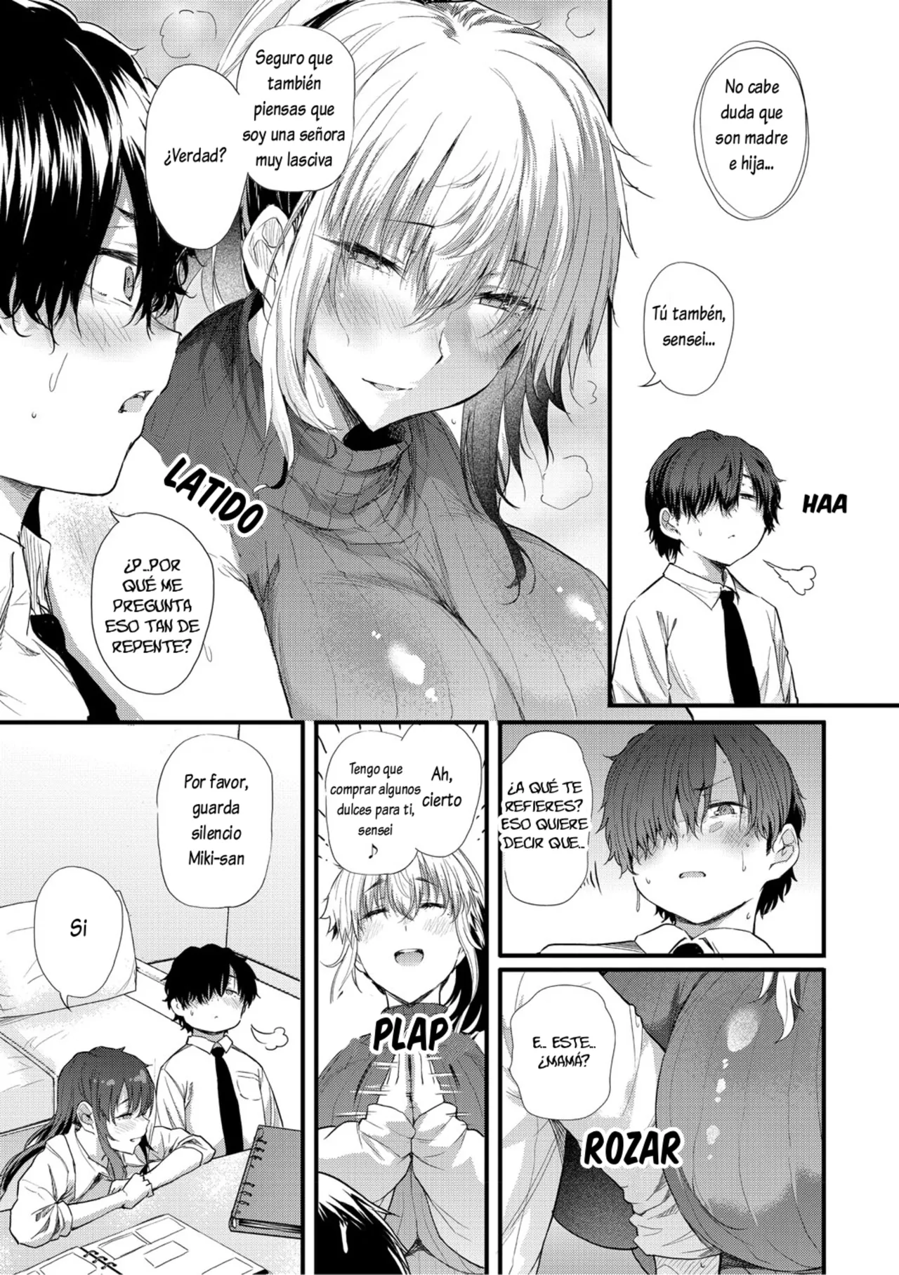 [Nusmusbim] Ayase Gyaru wa Boku ni Muchuu - Okaasan mo Maze nasaiyo - Zenpen (Love wa Gal kara Hajimaru Unmei) [Spanish] [Lovely Diablesse Scan] [Digital] numero di immagine  9